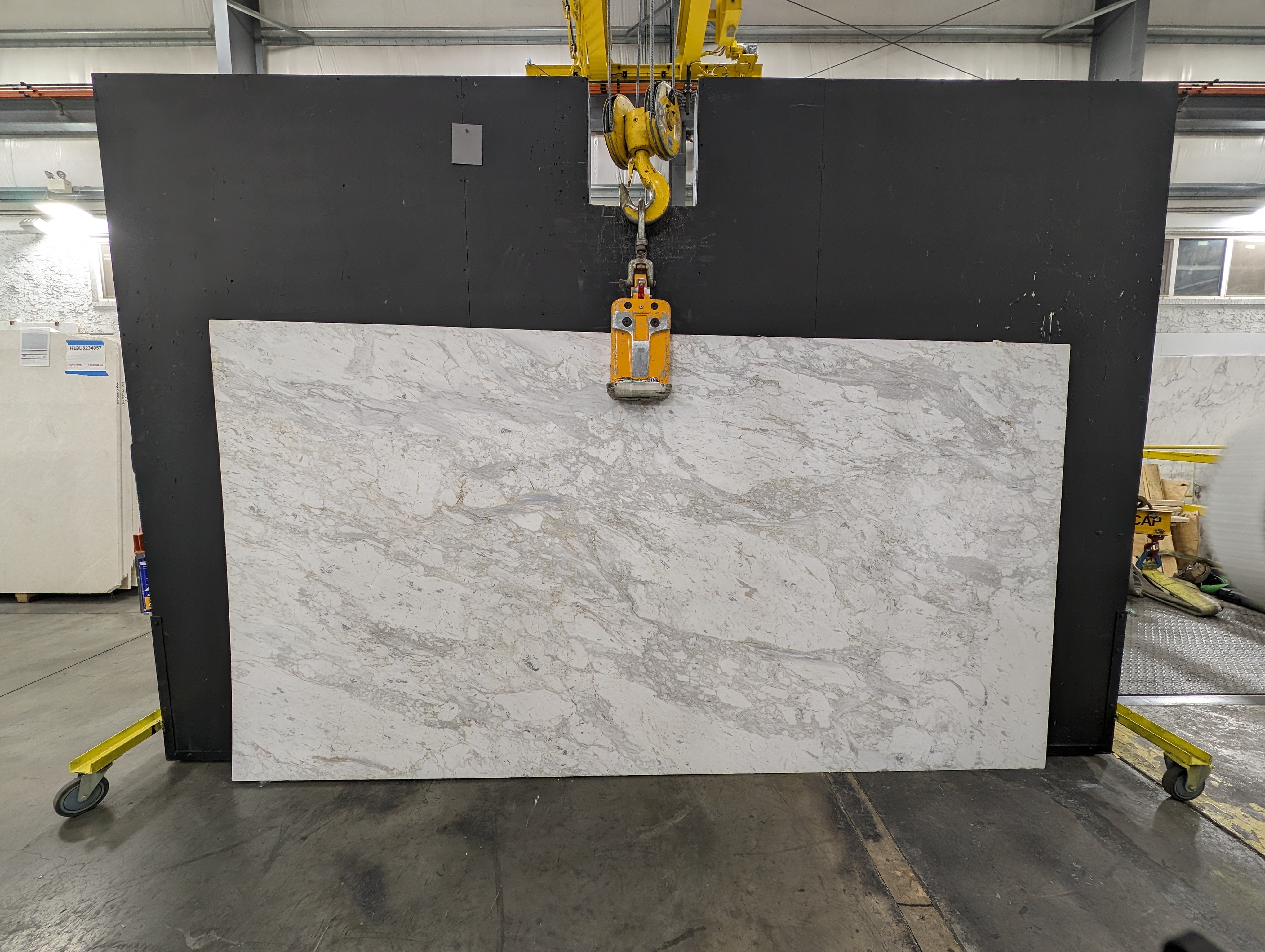  Arabescato D'oro Marble Slab 3/4  Honed Stone - 54071#61 -  60X112VS 