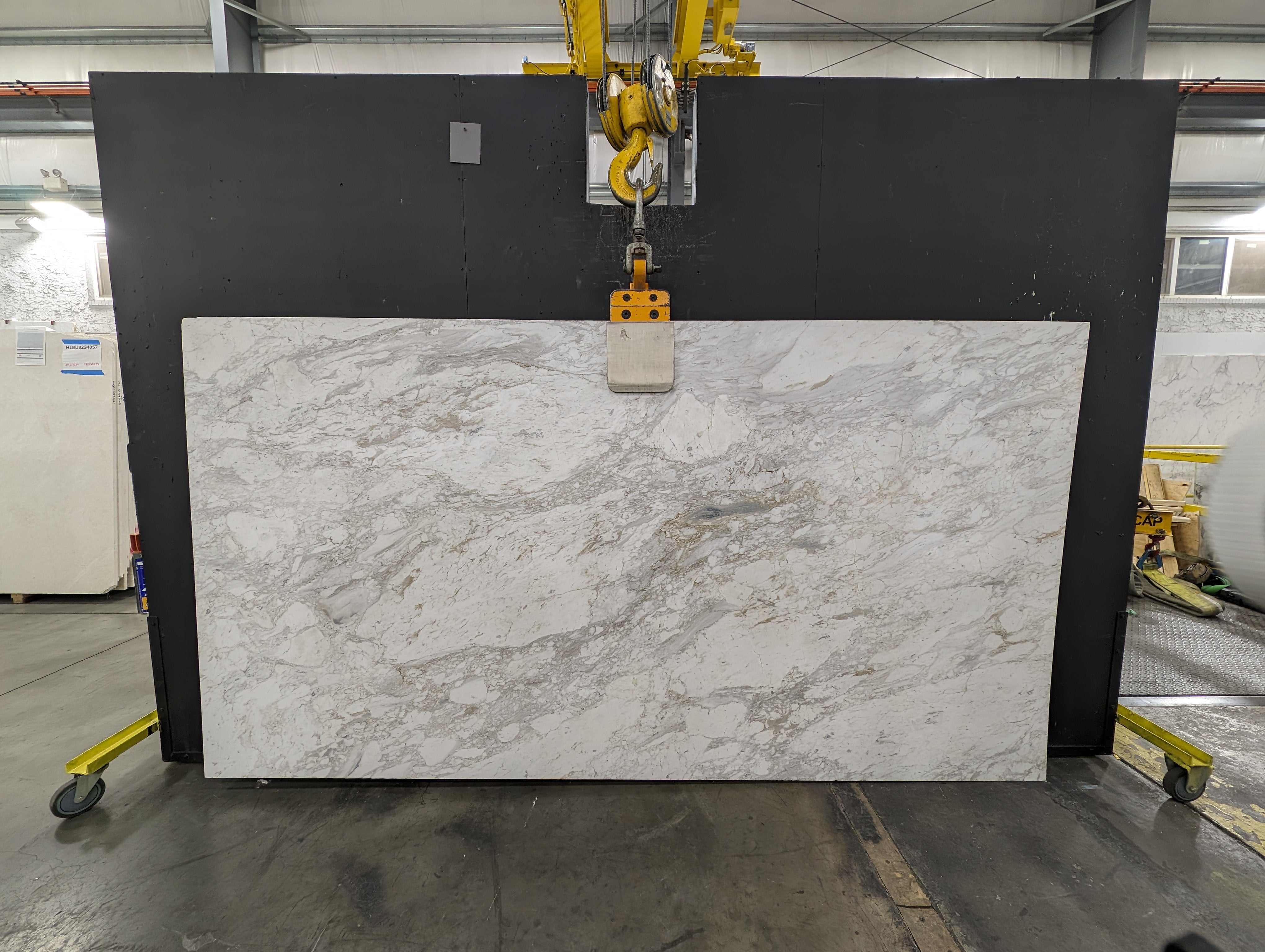  Arabescato D'oro Marble Slab 3/4  Honed Stone - 54071#64 -  60X112VS 