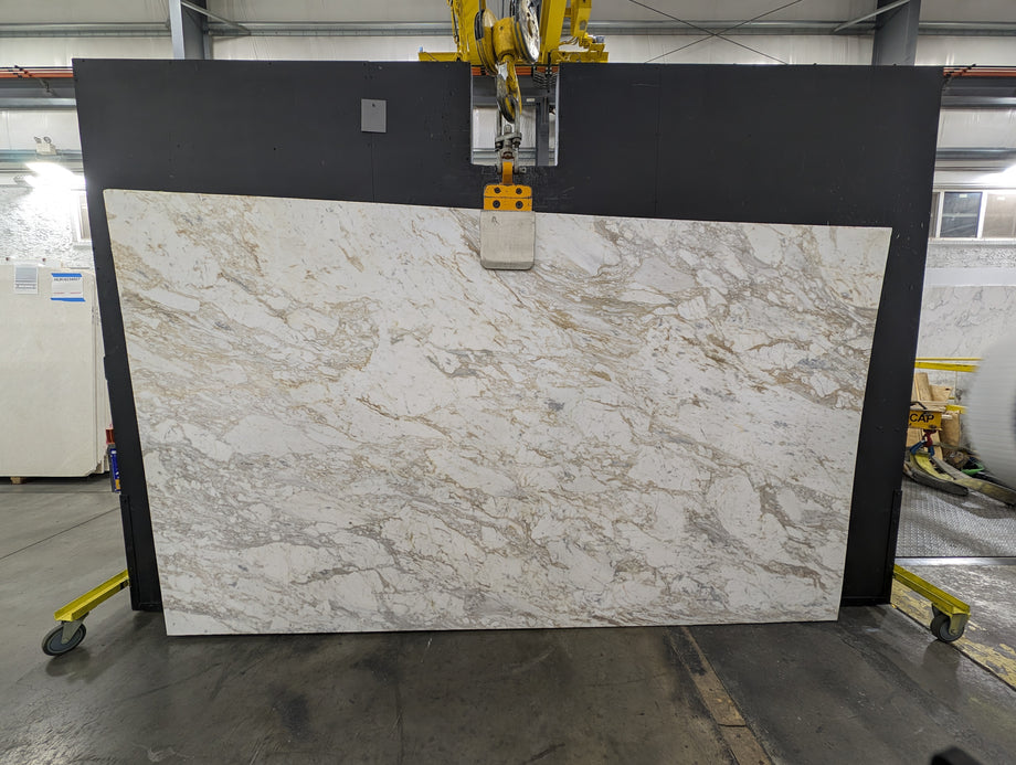  Arabescato D'oro Marble Slab 3/4  Honed Stone - 54121#52 -  69X116VS 