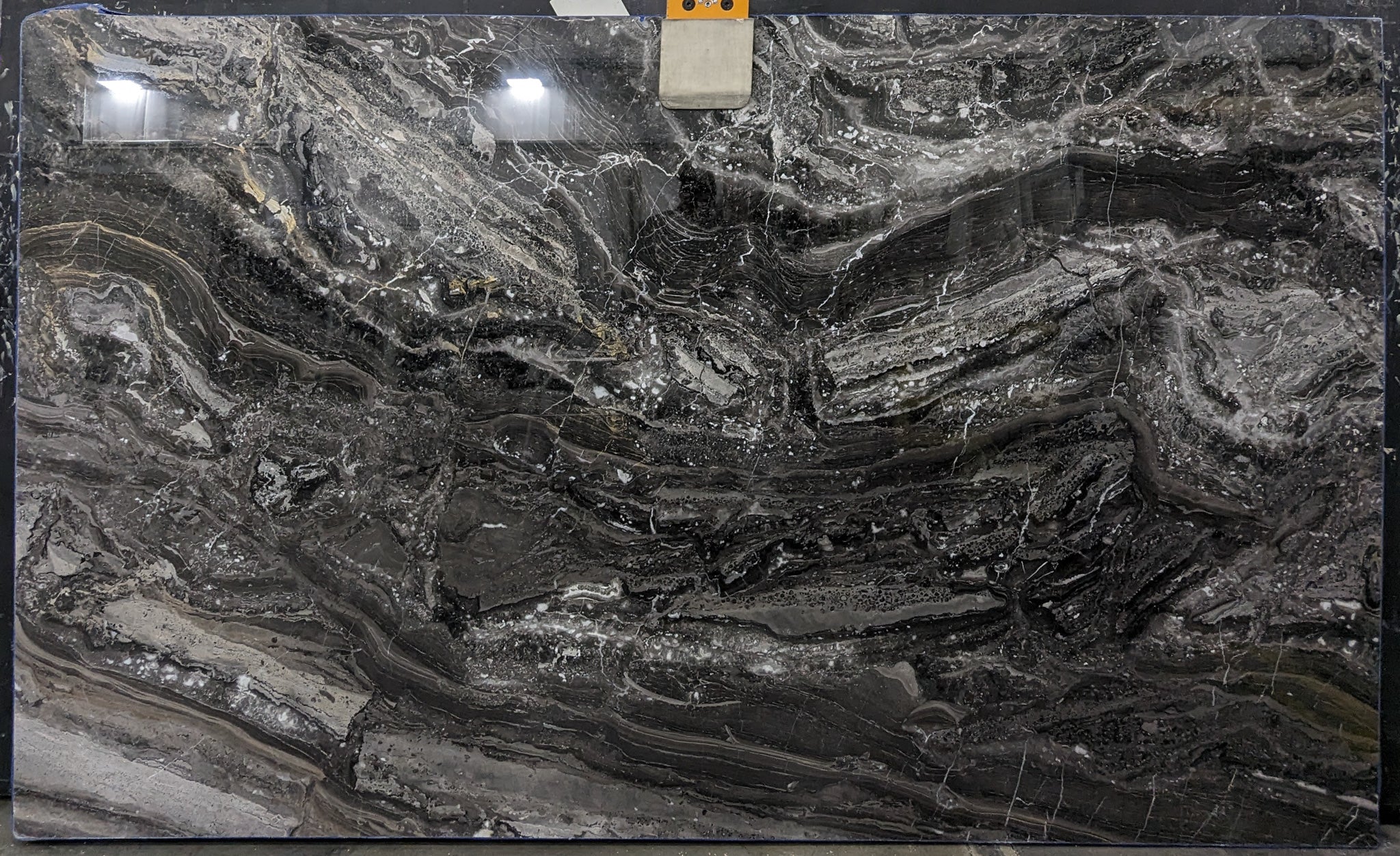  Arabescato Orobico Dark Marble Slab 3/4 - HYEQ#43 -  73x124 
