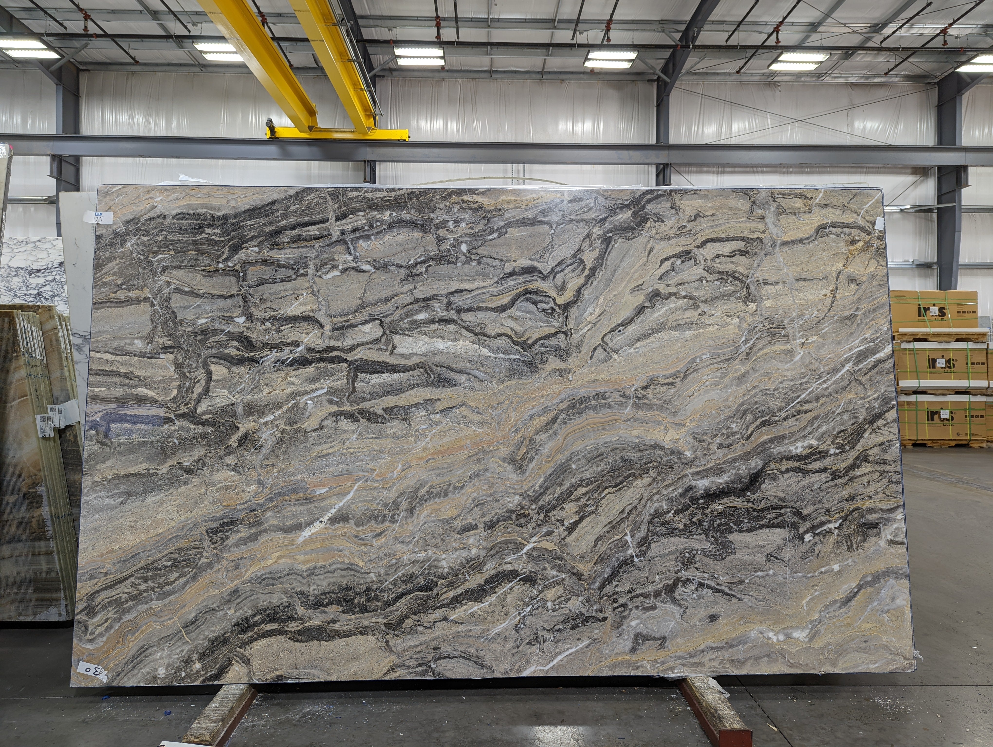  Arabescato Orobico Marble Slab 3/4 - 1YA8#30 -  69x115 