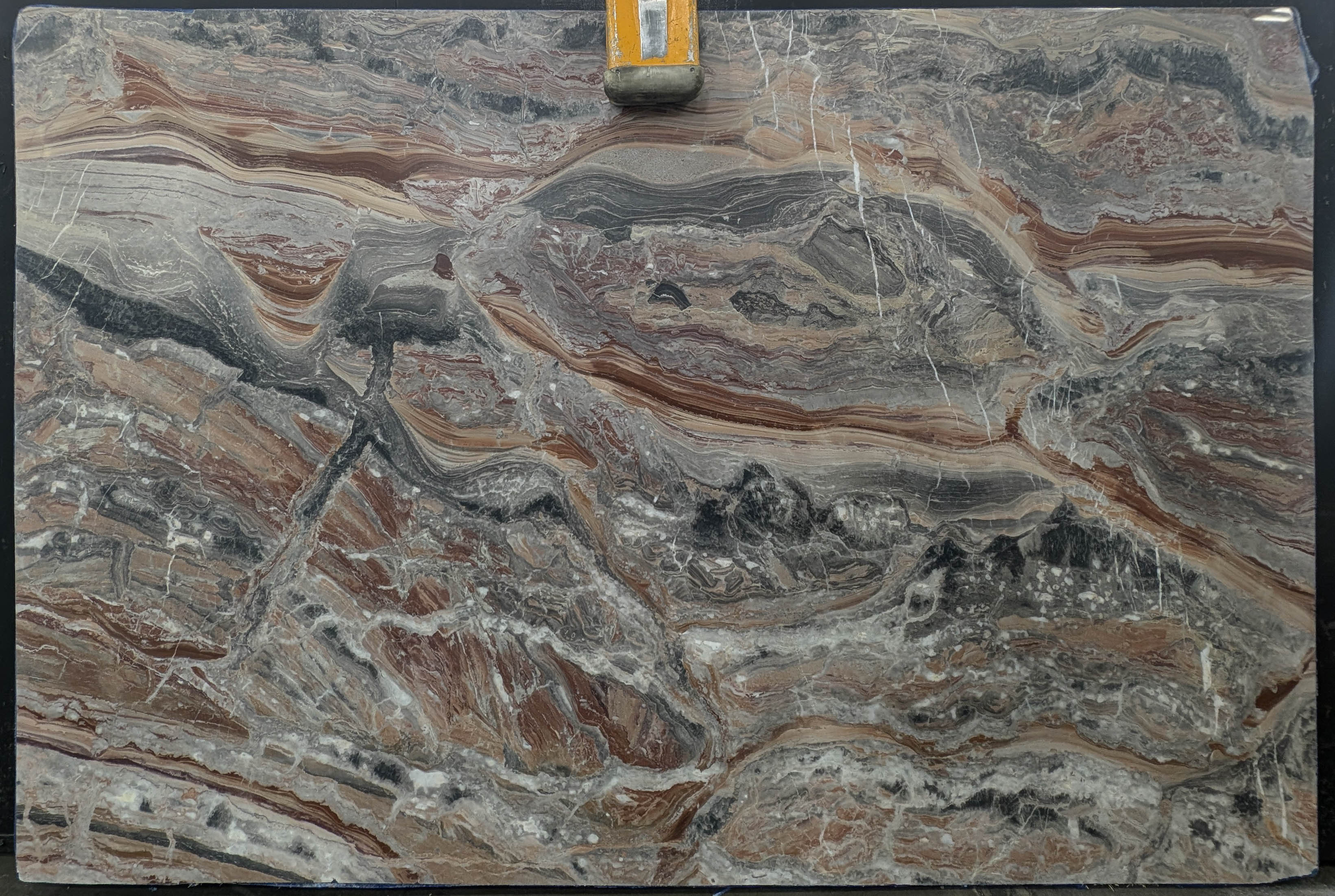  Arabescato%20Orobico%20Rosso%20Marble%20Slab%203/4%22%20%20Honed%20Stone - 83RP#36 -  73x112 