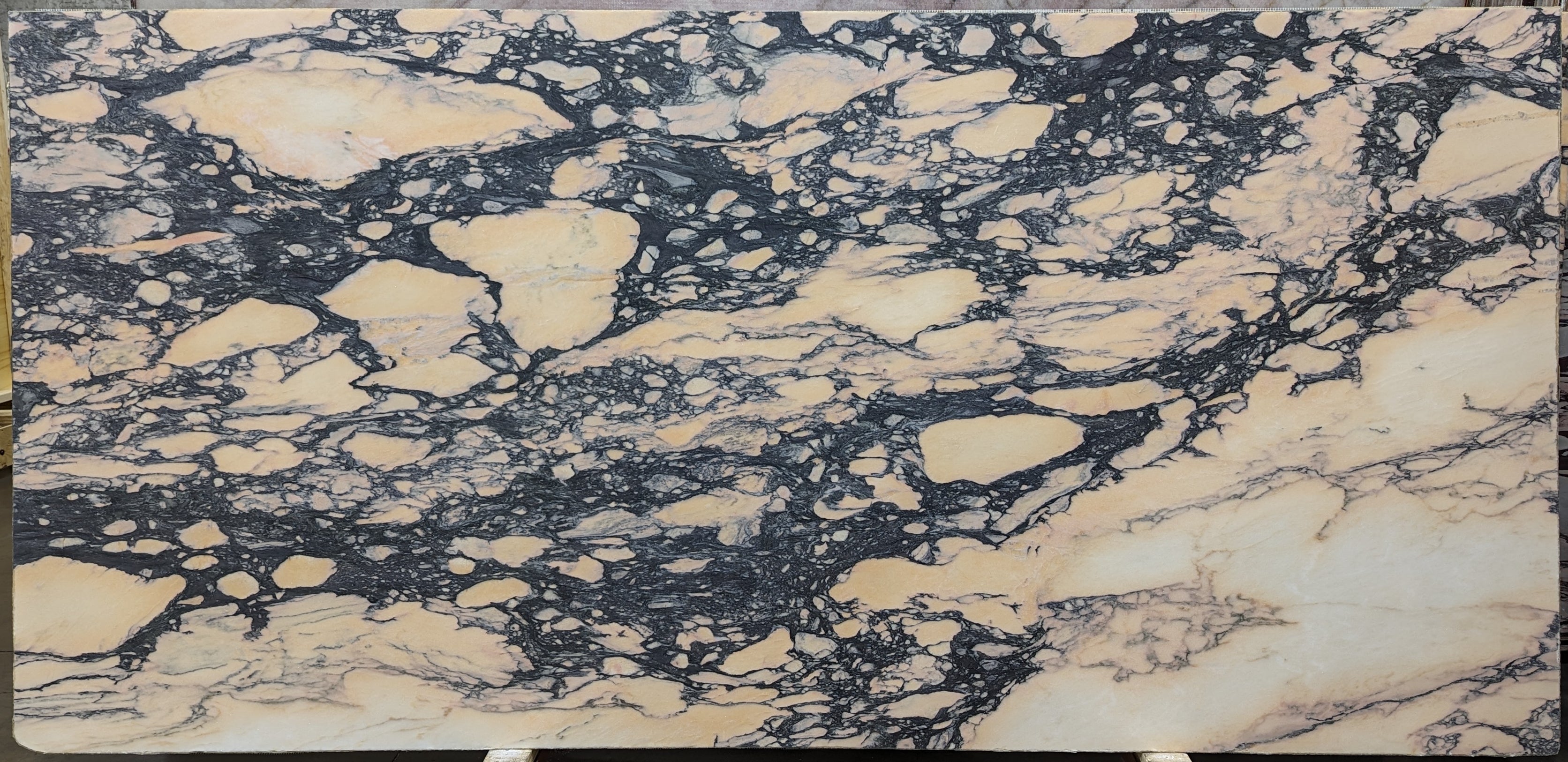  Arabescato Rosa Marble Slab 3/4  Polished Stone - DW877#12 -  58X120 