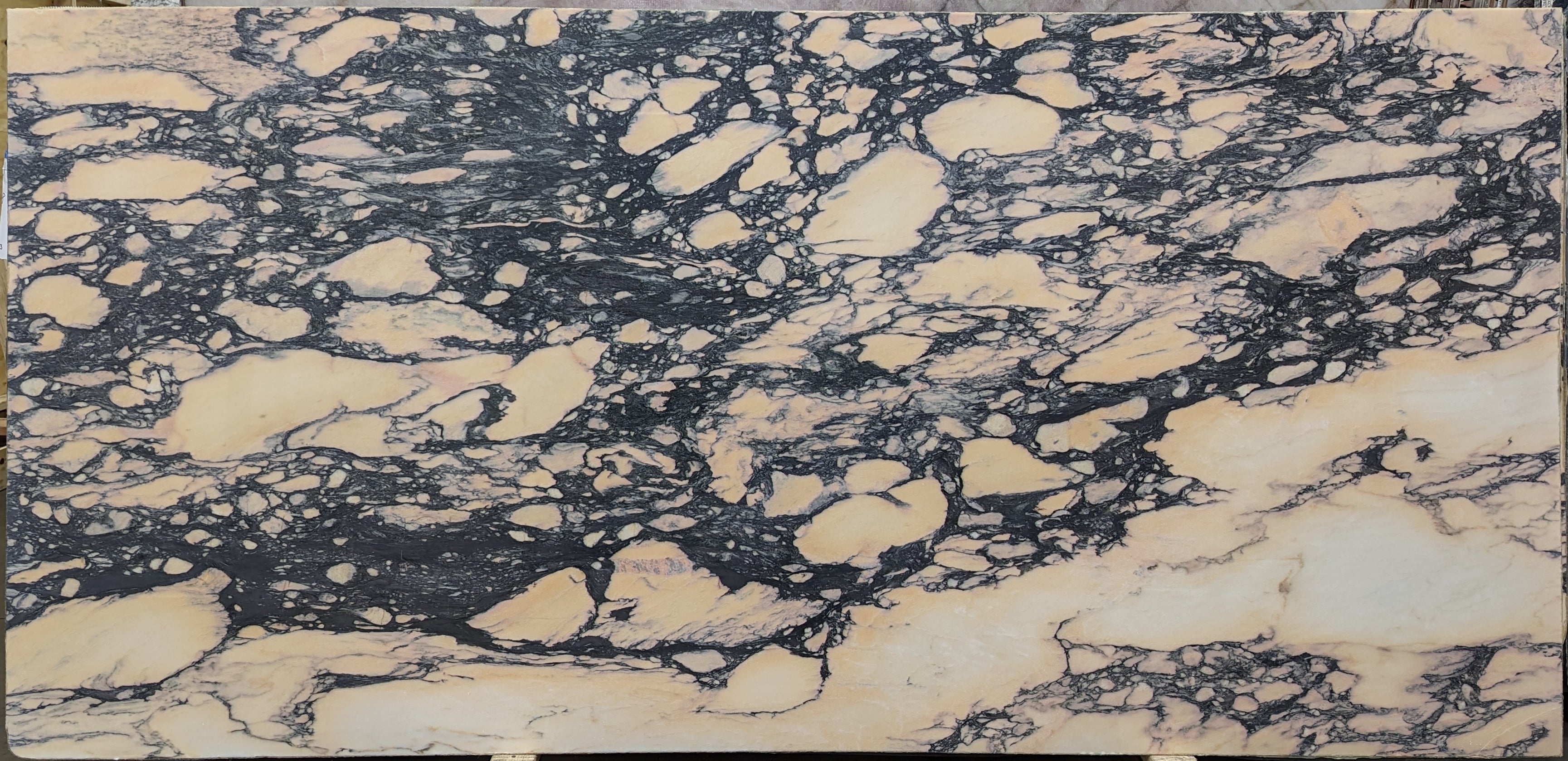  Arabescato%20Rosa%20Marble%20Slab%203/4%22%20%20Polished%20Stone - DW877#16 -  58X120 