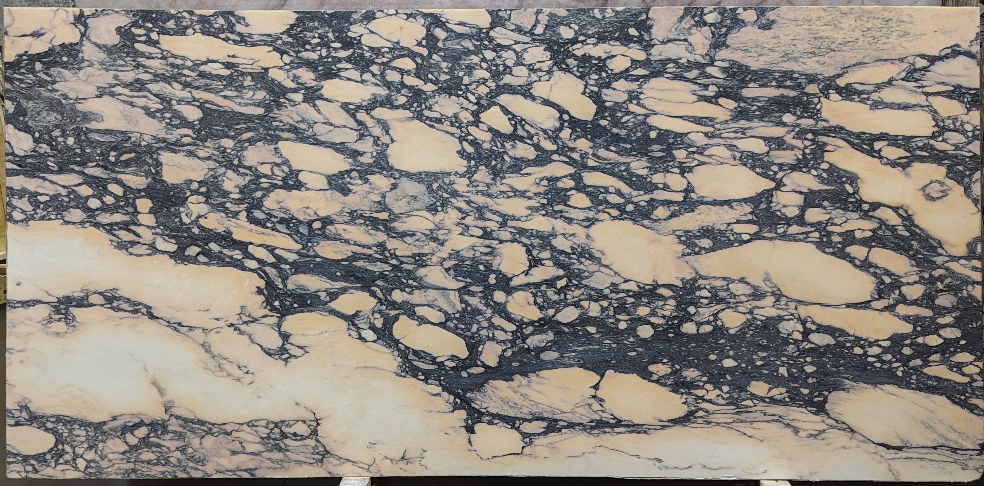  Arabescato%20Rosa%20Marble%20Slab%203/4%22%20%20Polished%20Stone - DW877#17 -  58x120 