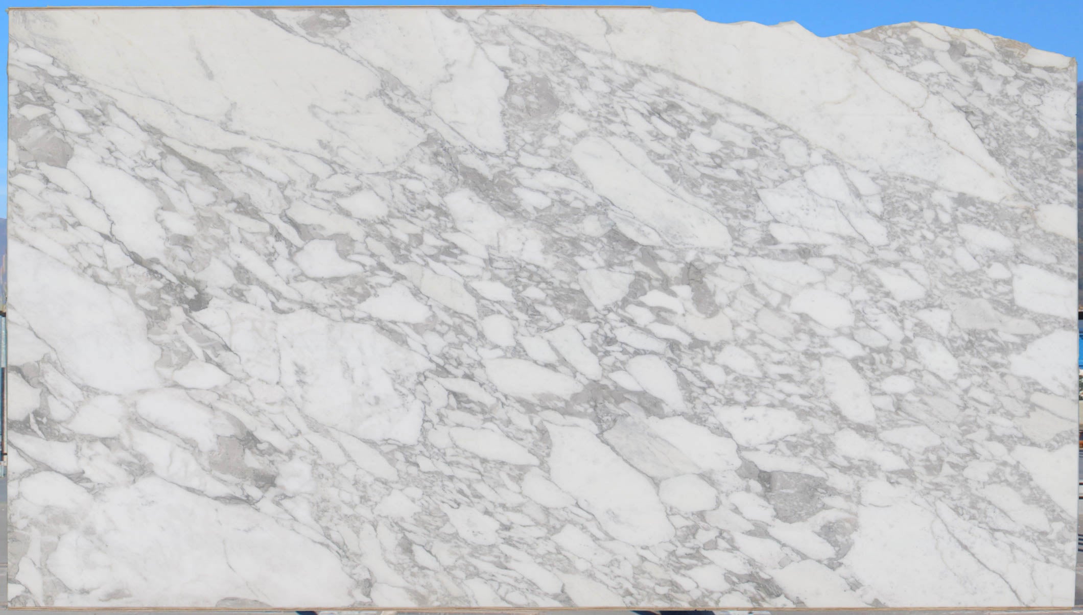  Arabescato Vagli Marble Slab 3/4  Honed Stone - 23128#37 -  76x138 