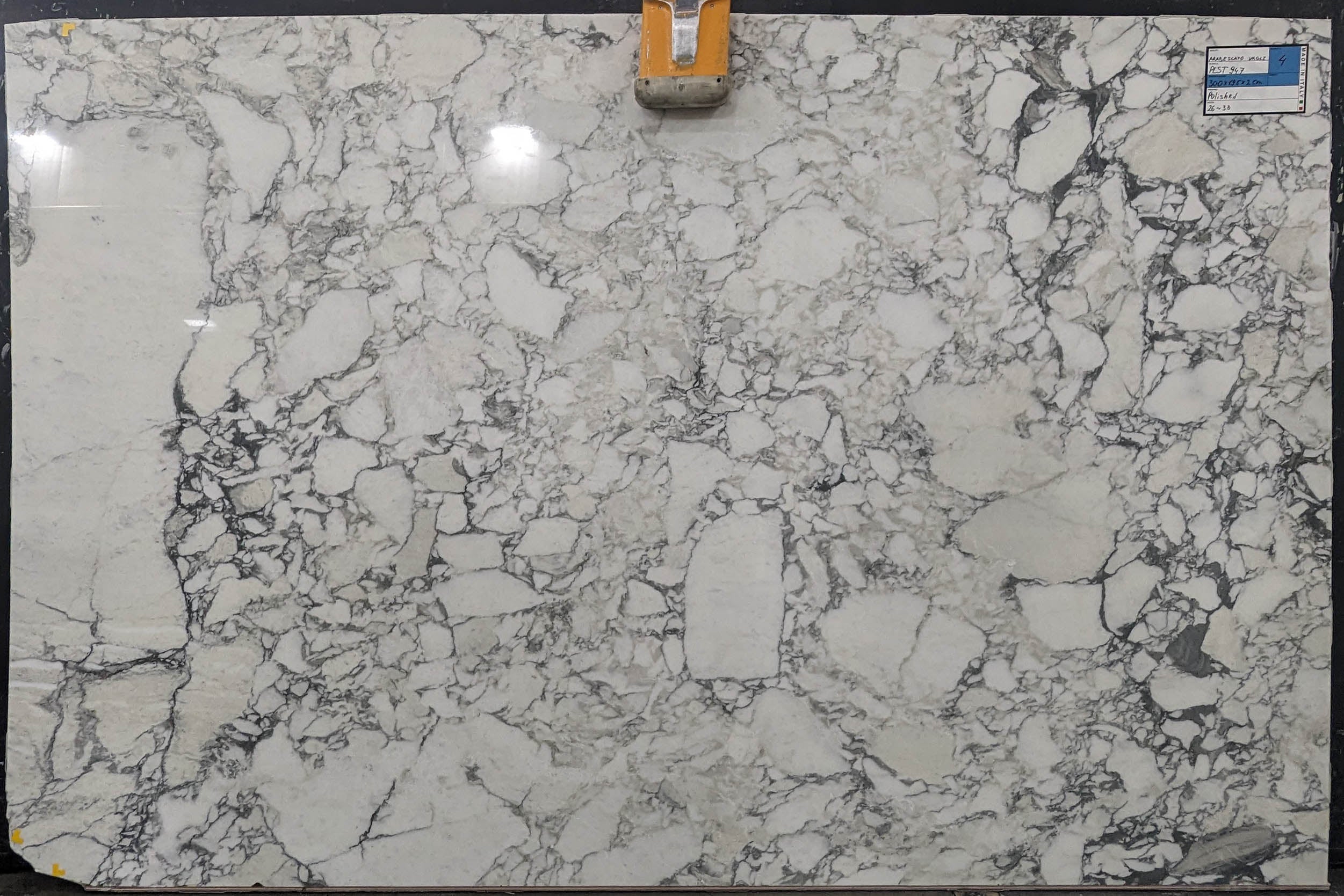  Arabescato Vagli Marble Slab 3/4  Polished Stone - PLST947#26 -  73x115 