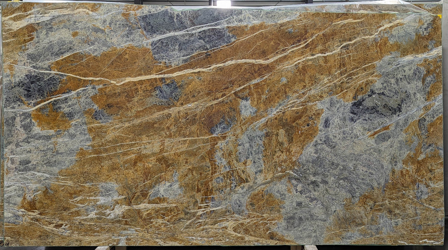  Blue Jeans Marble Slab 3/4  Polished Stone - VR7224#04 -  72x136 