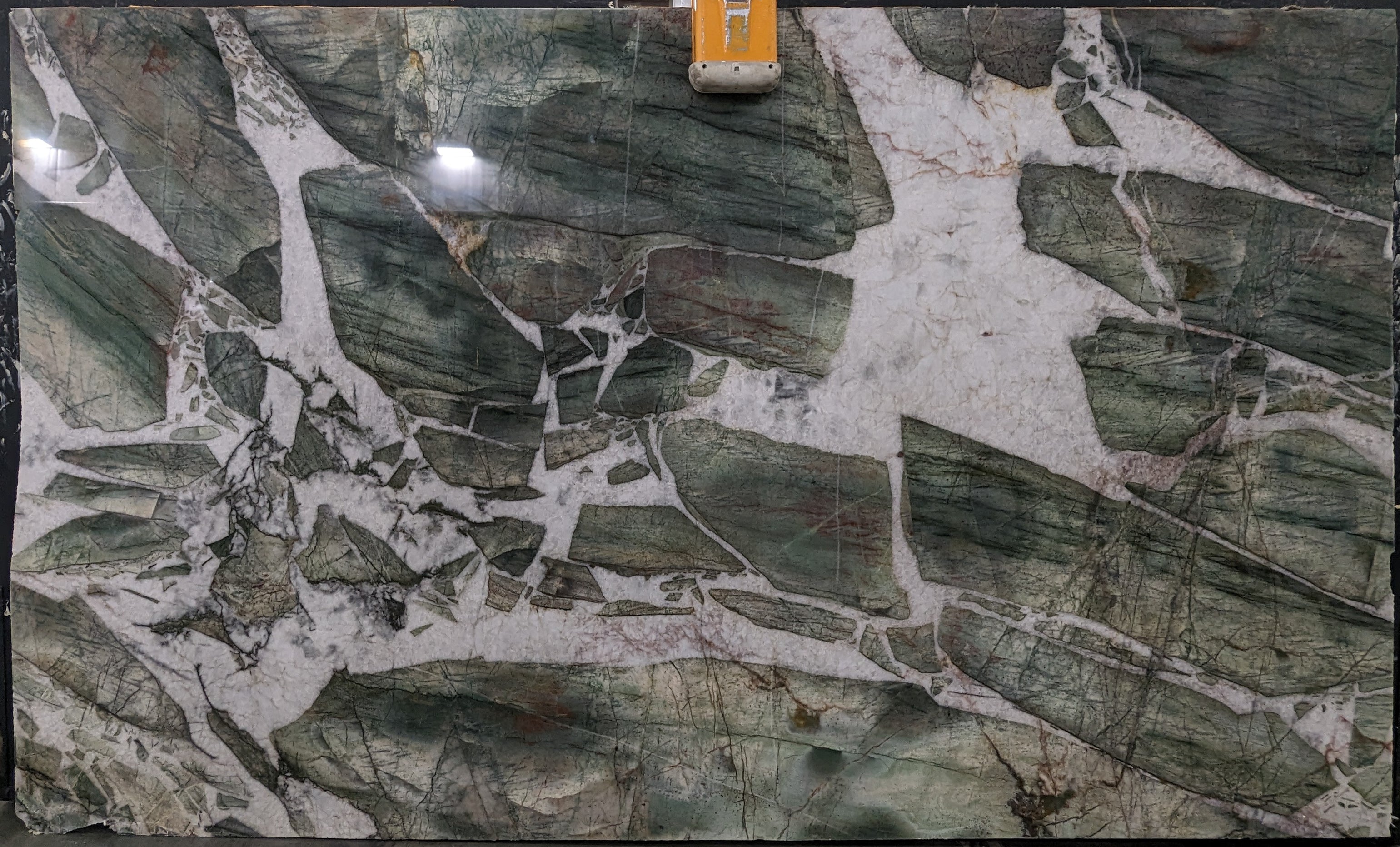  Botanic Green Extra Quartzite Slab 3/4 - 14099#36 -  79x132 