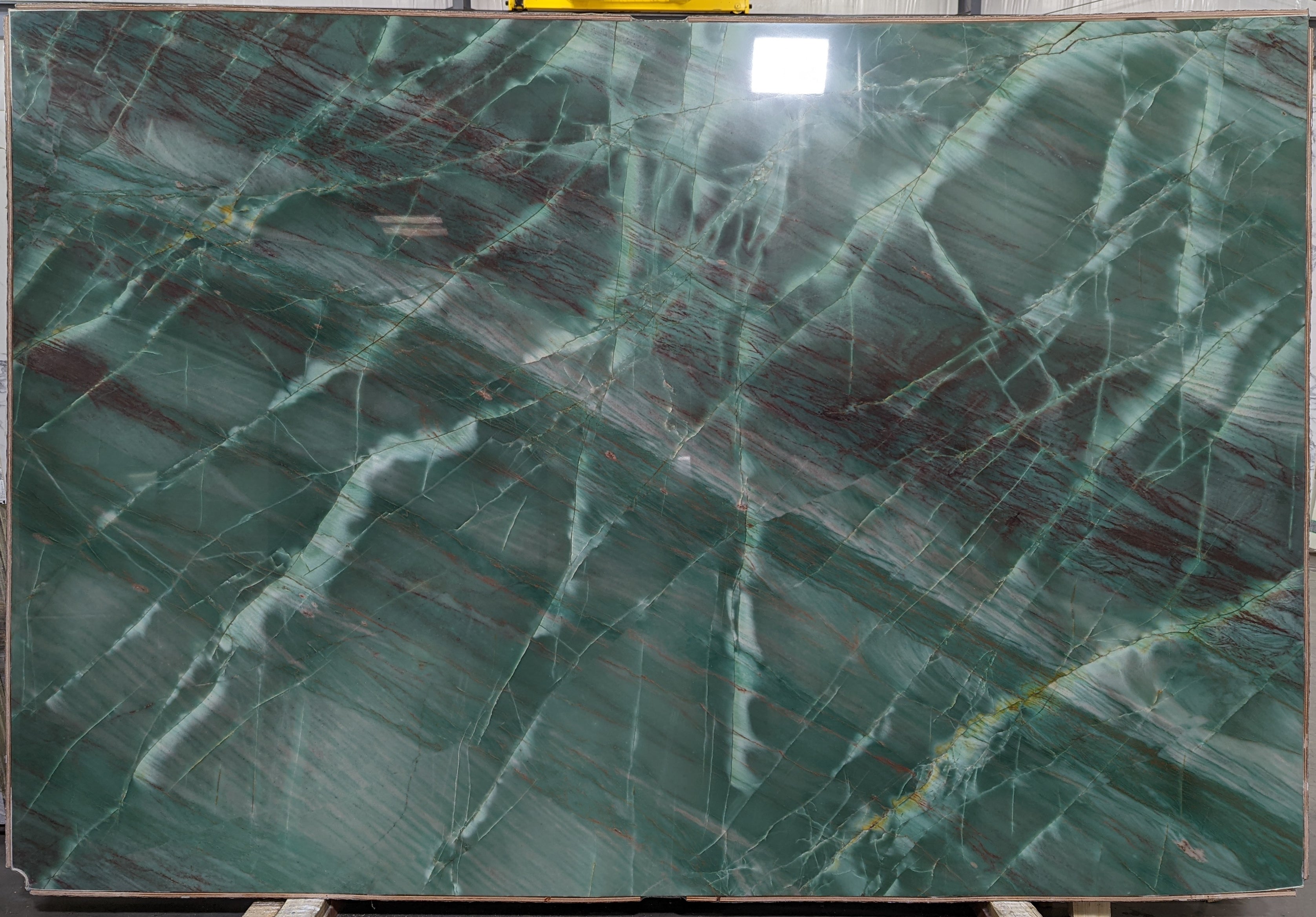  Botanic Green Extra Quartzite Slab 3/4 - P1/22#09 -  78X114 