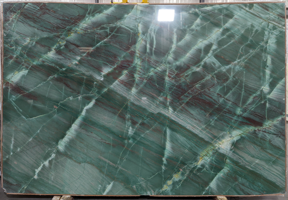  Botanic Green Extra Quartzite Slab 3/4 - P1/22#13 -  78X114 