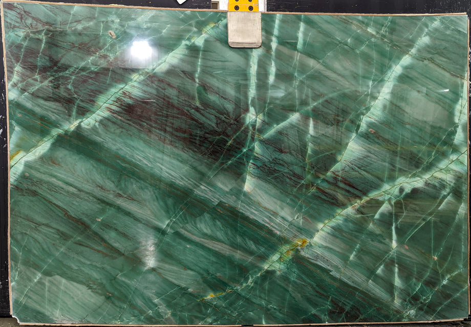  Botanic Green Extra Quartzite Slab 3/4 - P122#25 -  76x113 