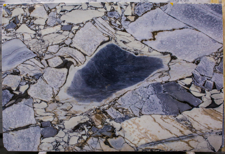  Breccia Grigio Marble Slab 3/4 - P89319#22 -  64X74 