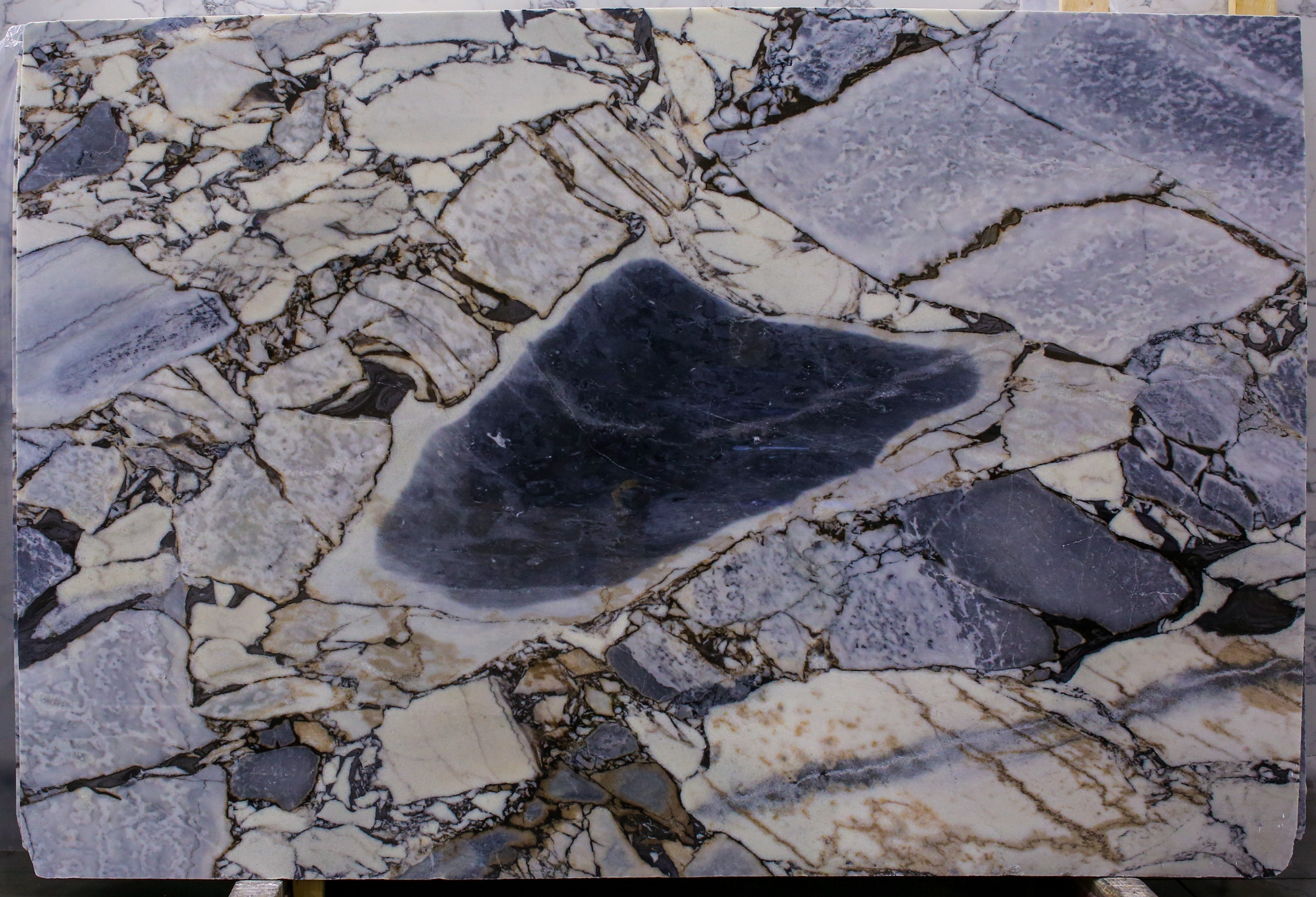  Breccia Grigio Marble Slab 3/4 - P89319#24 -  63X94 