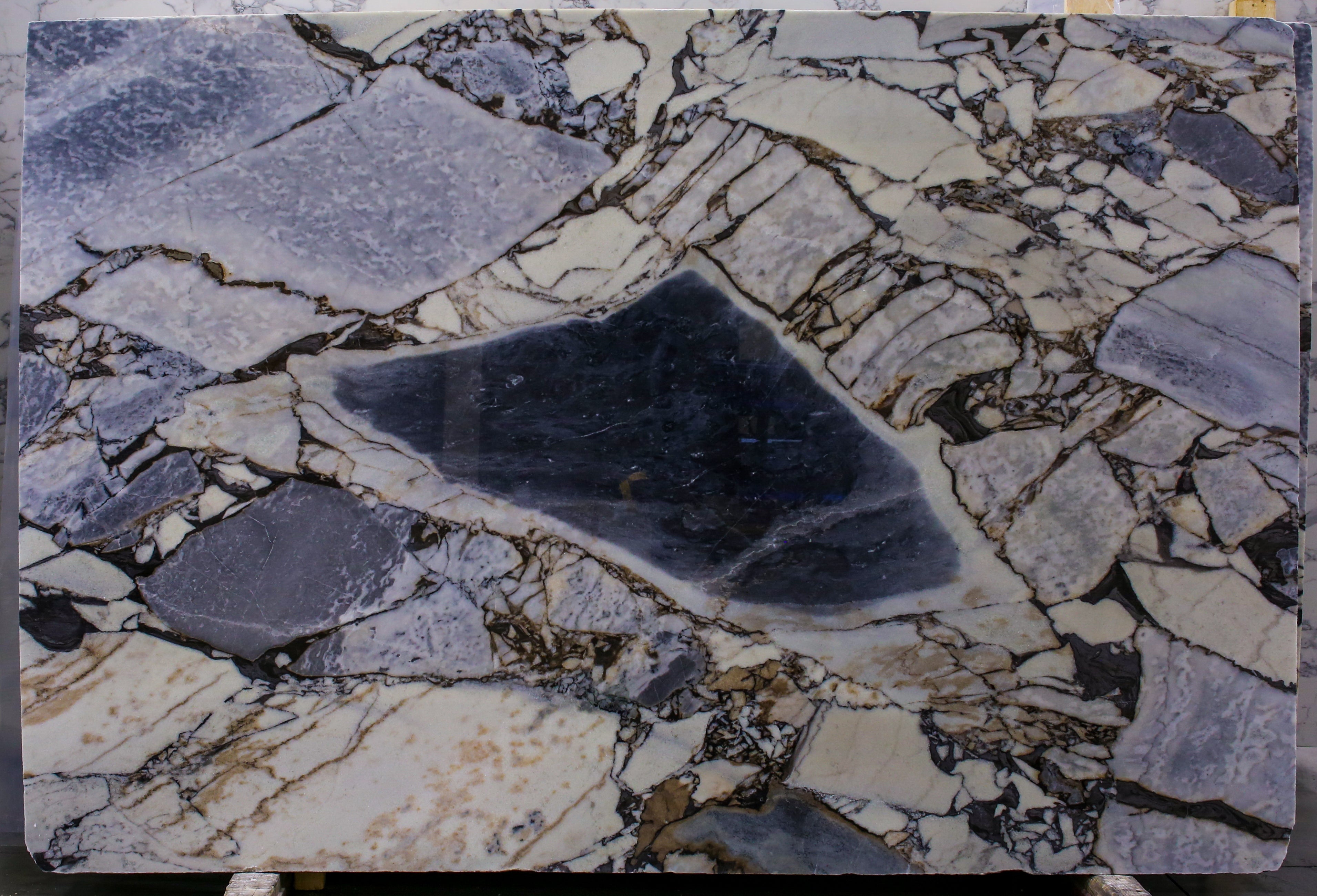  Breccia Grigio Marble Slab 3/4 - P89319#27 -  63X94 