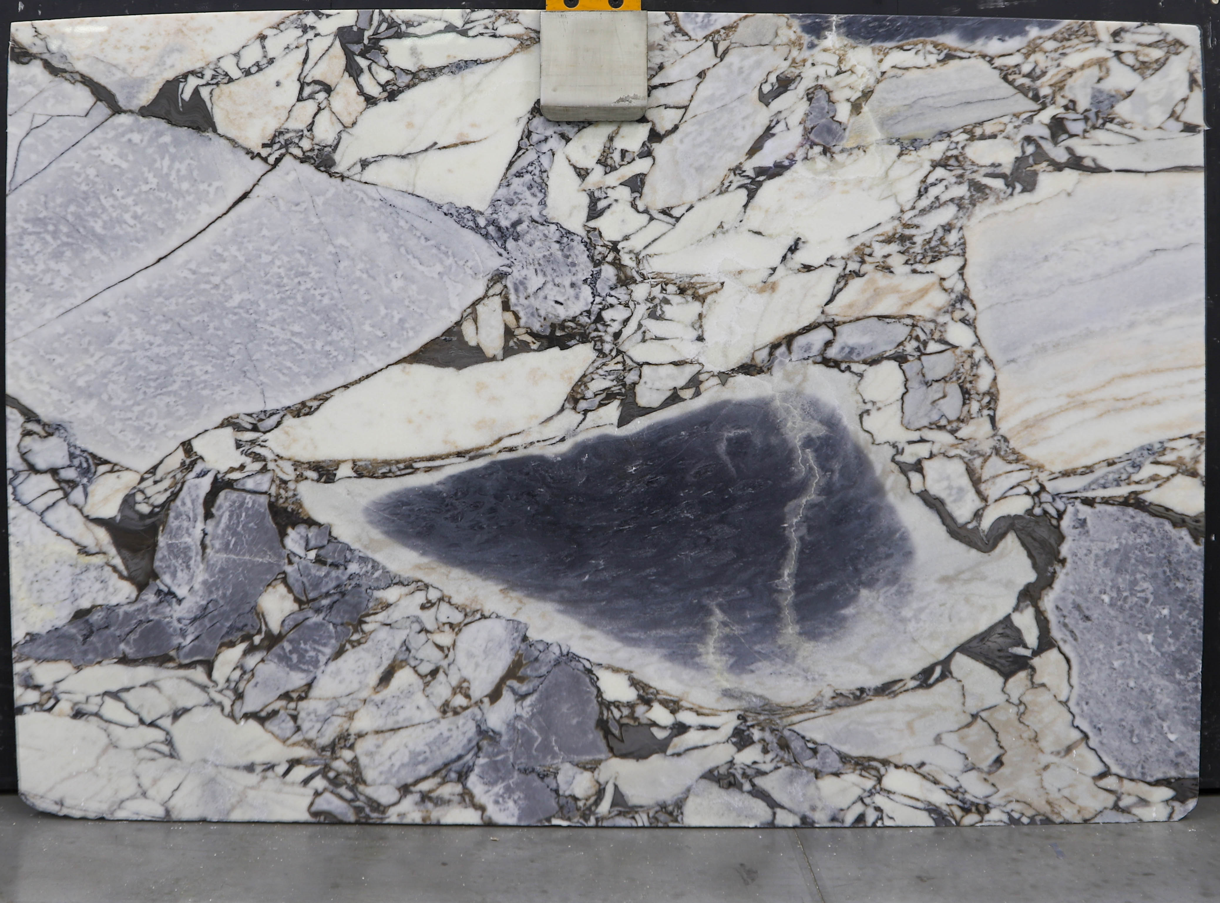  Breccia Grigio Marble Slab 3/4 - P89319#50 -  63x95 