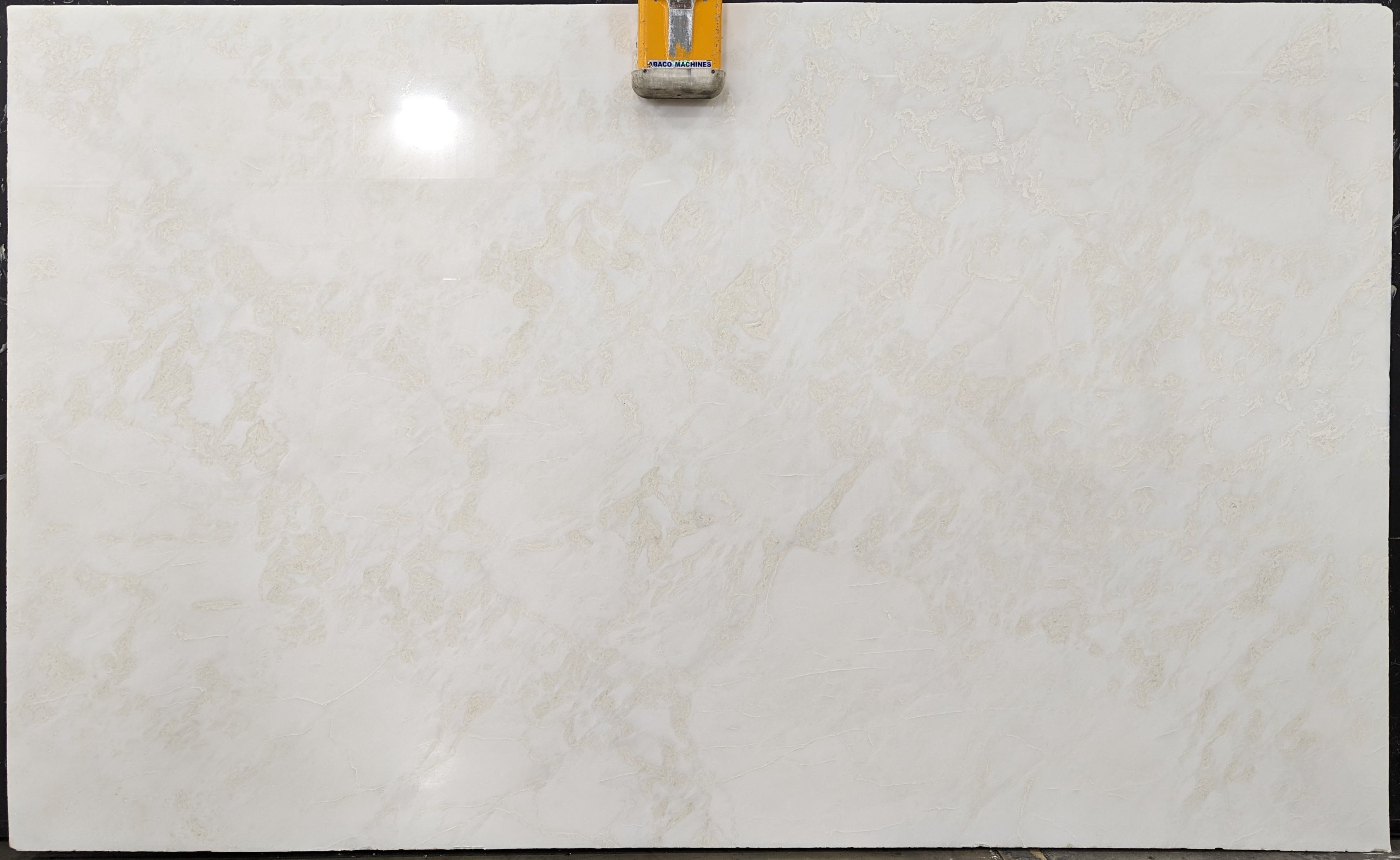  Bianco Rhino Marble Slab 3/4  Polished Stone - 6216#06 -  75x124 