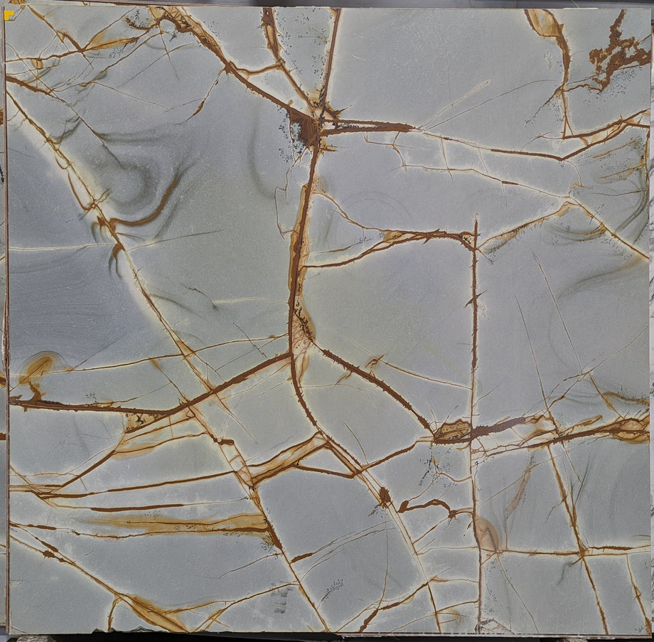  Blue Roma Quartzite Slab 3/4  Honed Stone - 24607#15 -  72X76 