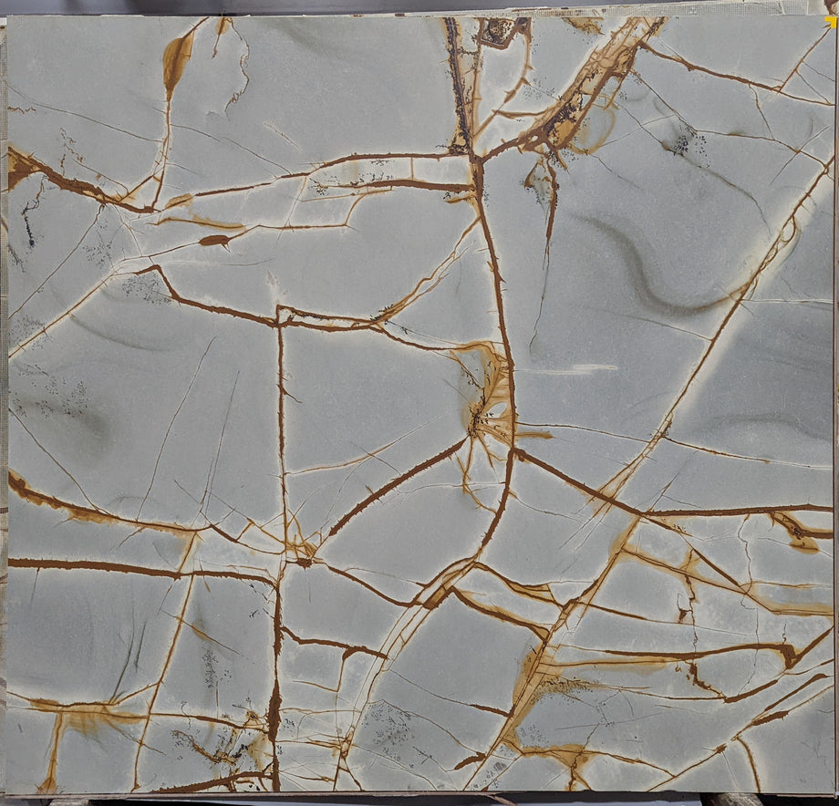  Blue Roma Quartzite Slab 3/4  Honed Stone - 24607#18 -  73X78 