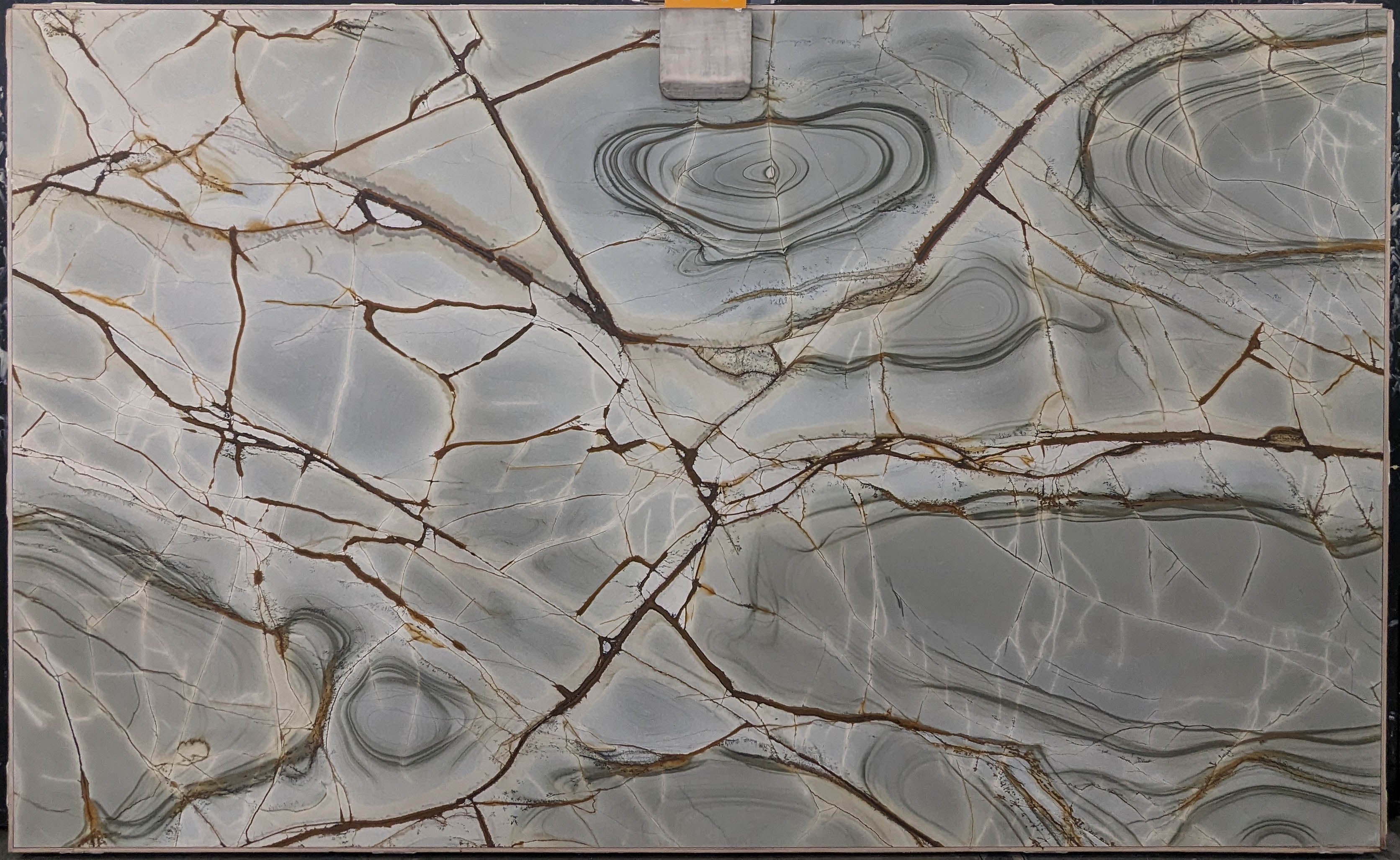  Blue%20Roma%20Quartzite%20Slab%203/4%22%20%20Honed%20Stone - 4167#33 -  76x126 