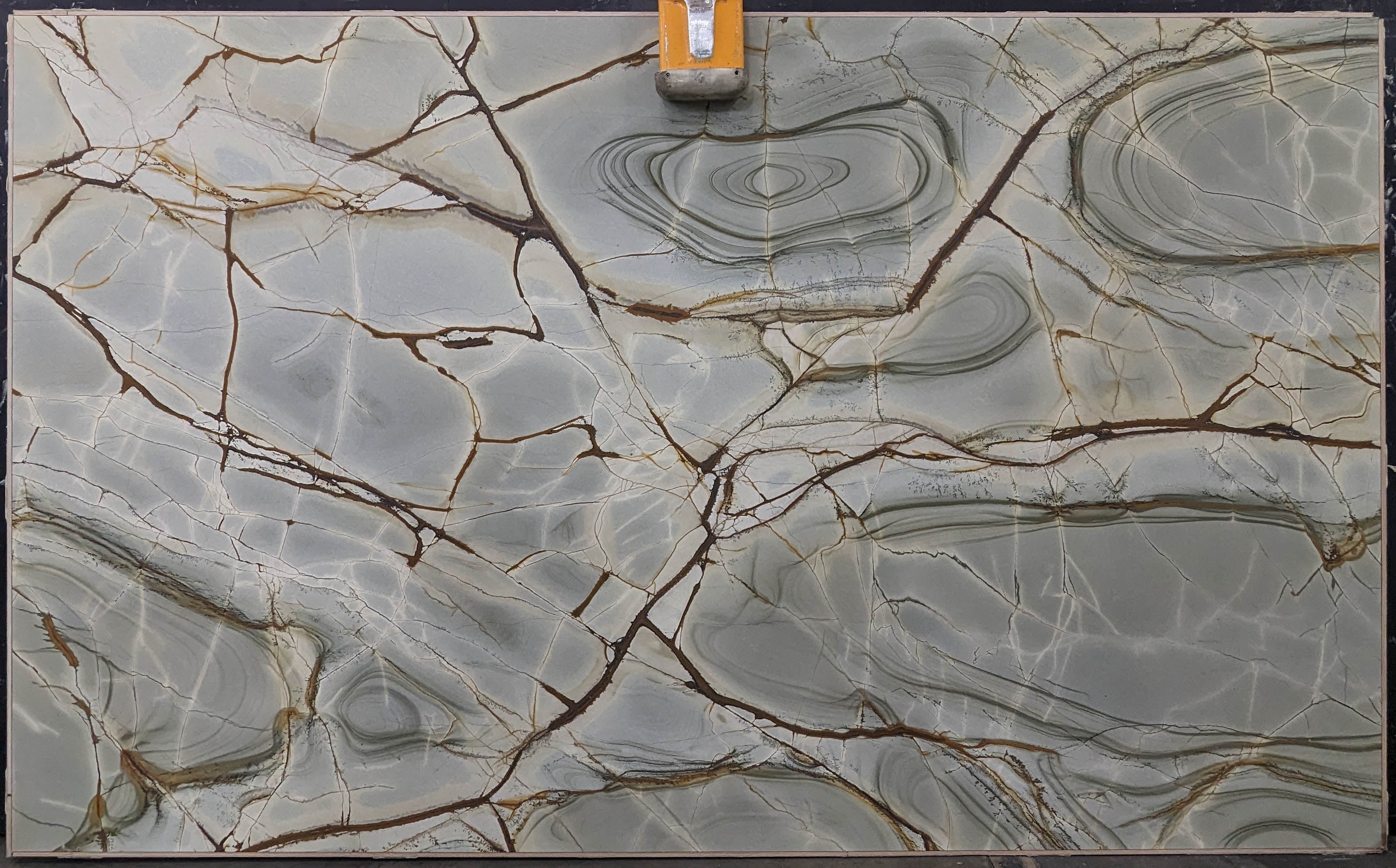  Blue Roma Quartzite Slab 3/4  Honed Stone - 4167#35 -  76x126 