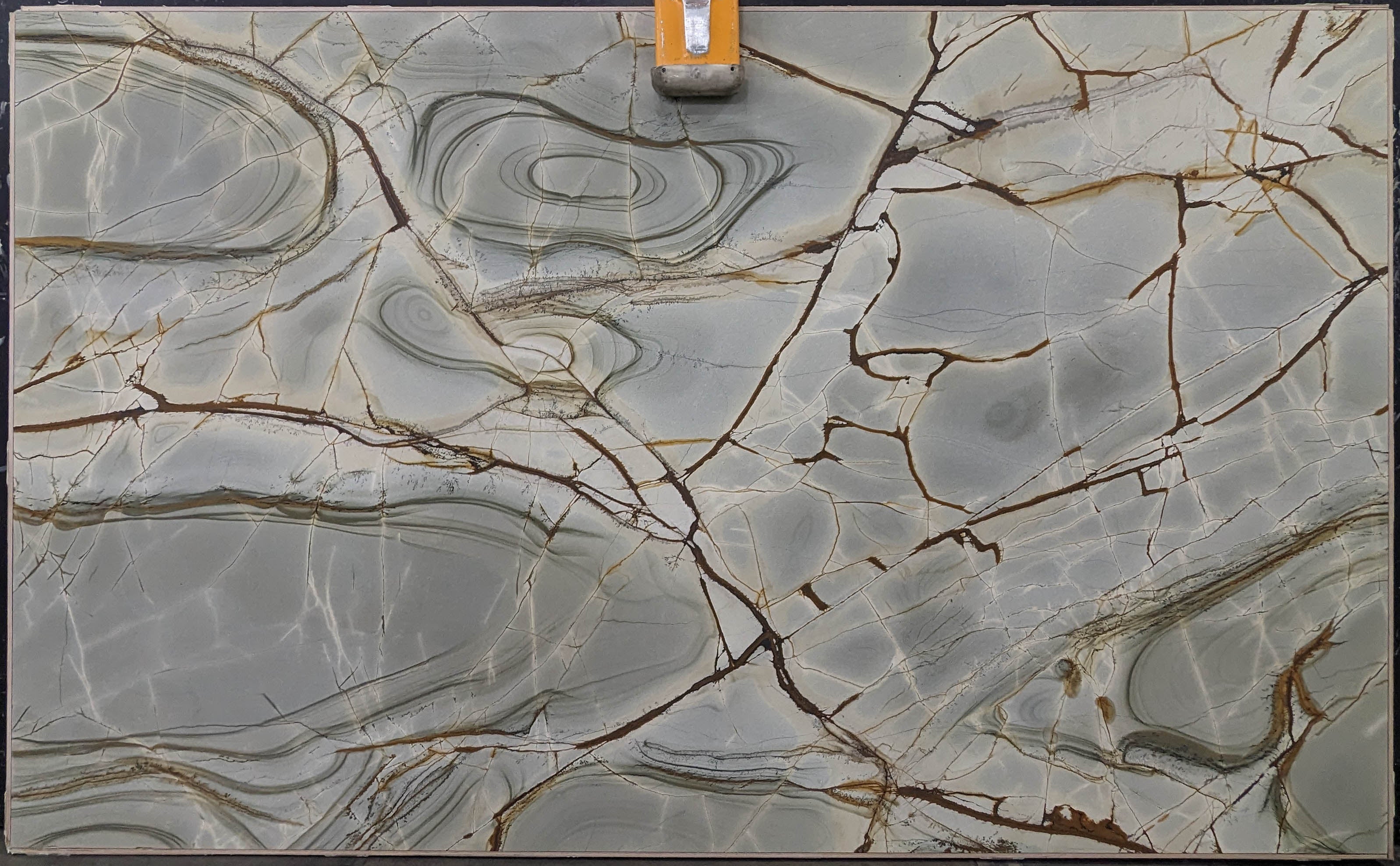  Blue Roma Quartzite Slab 3/4  Honed Stone - 4167#38 -  76x126 