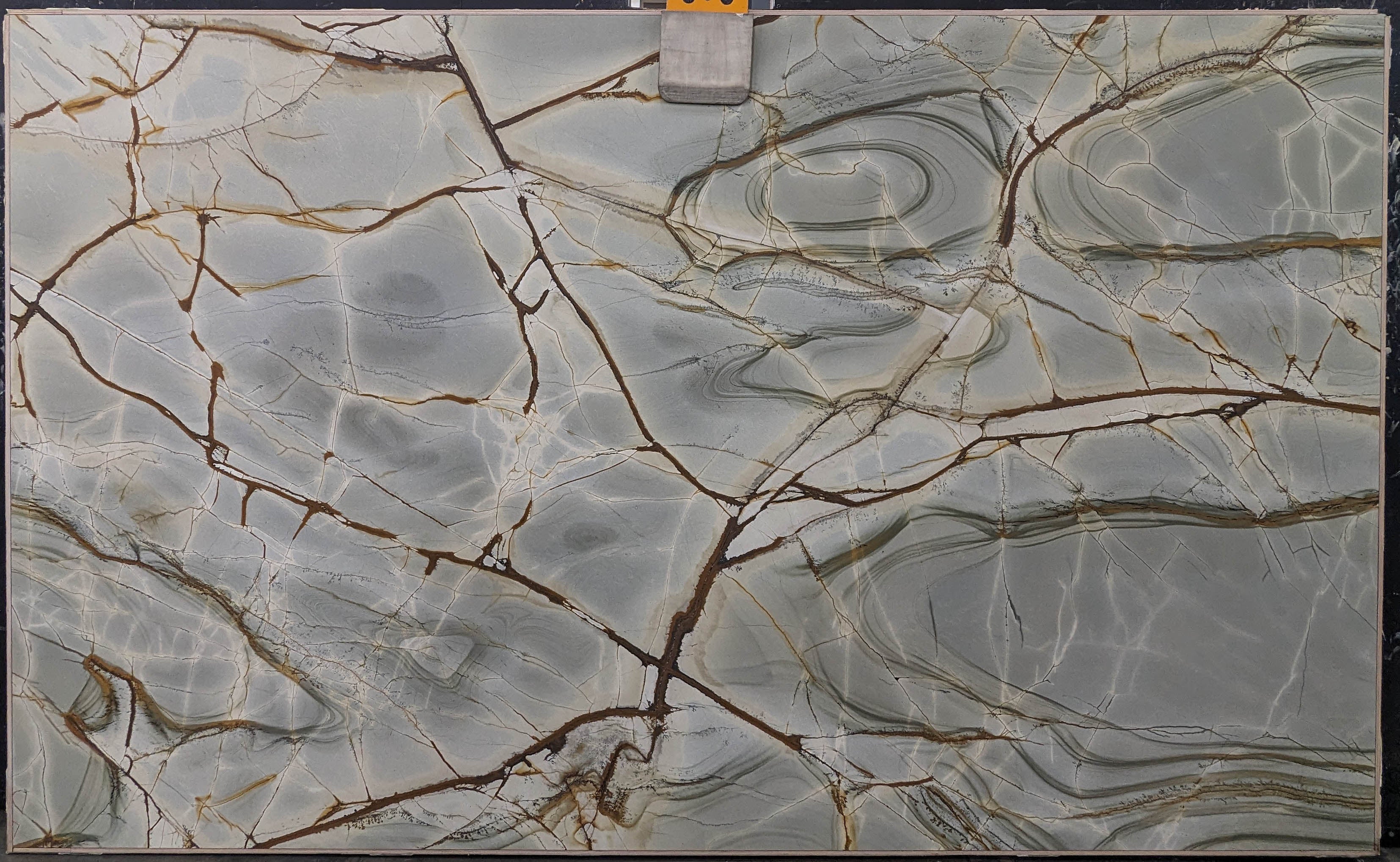  Blue Roma Quartzite Slab 3/4  Honed Stone - 4167#41 -  76x126 