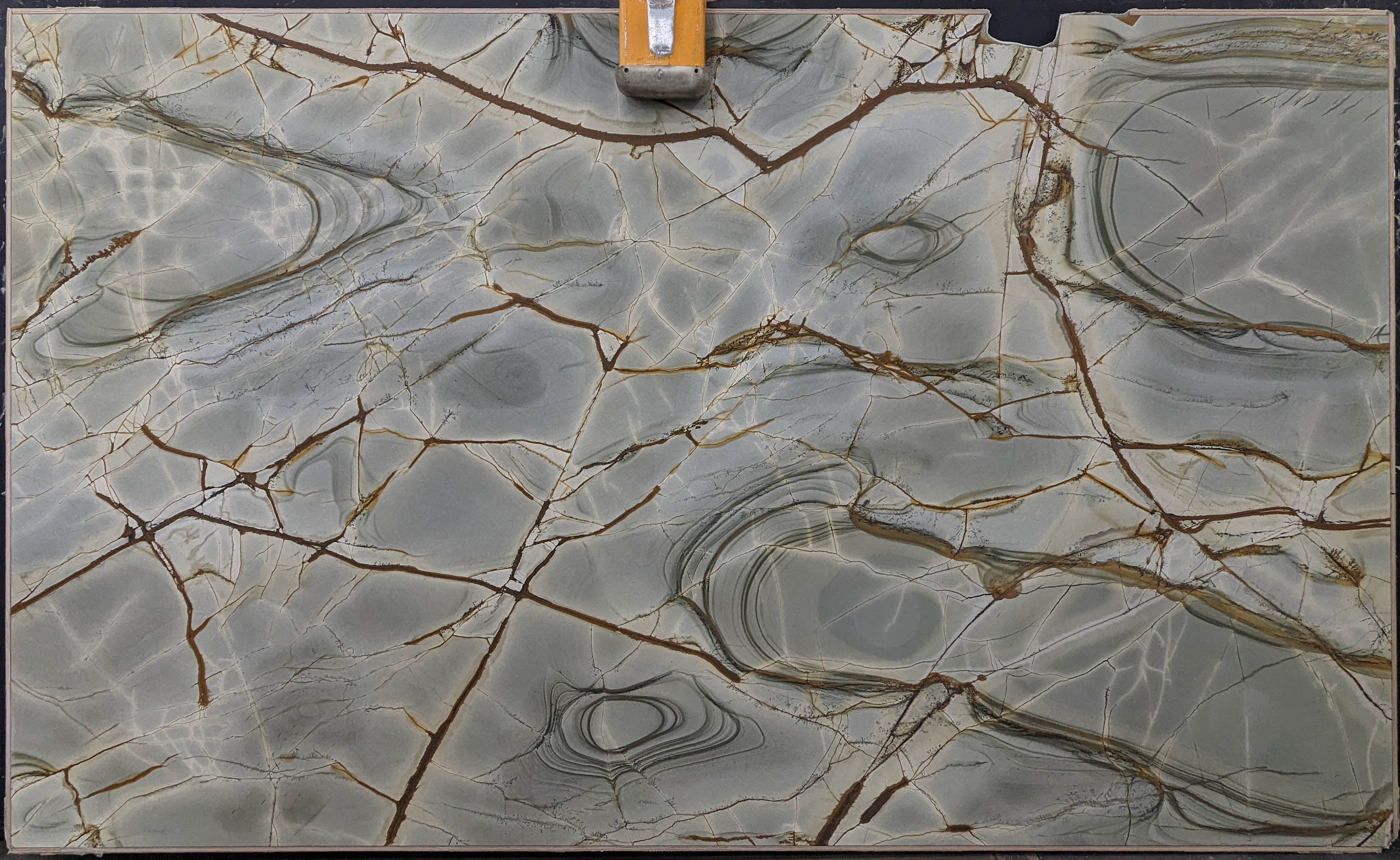  Blue%20Roma%20Quartzite%20Slab%203/4%22%20%20Honed%20Stone - 4167#62 -  73X126 