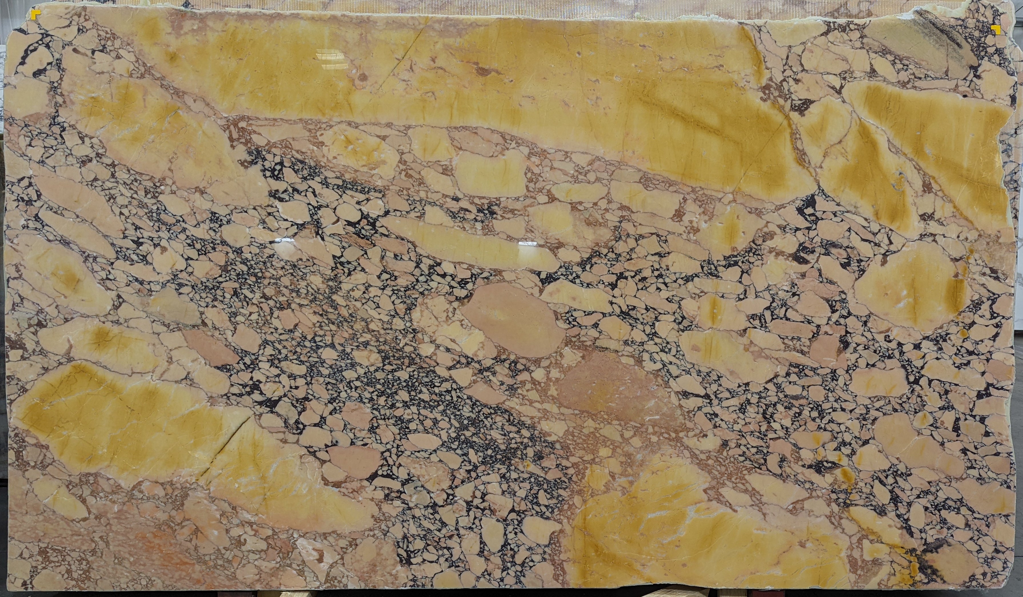  Breccia%20Scoppio%20Marble%20Slab%203/4%22%20%20Polished%20Stone - 26117#58 -  66x112 