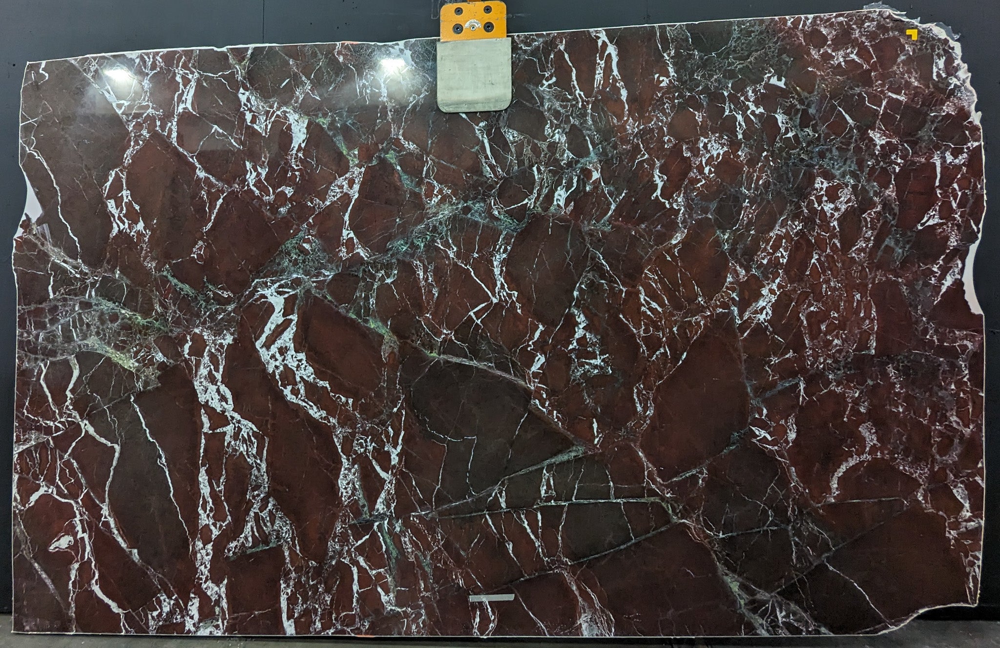  Breccia%20Vino%20Marble%20Slab%203/4%22%20%20Polished%20Stone - KM23489#02 -  63x97 