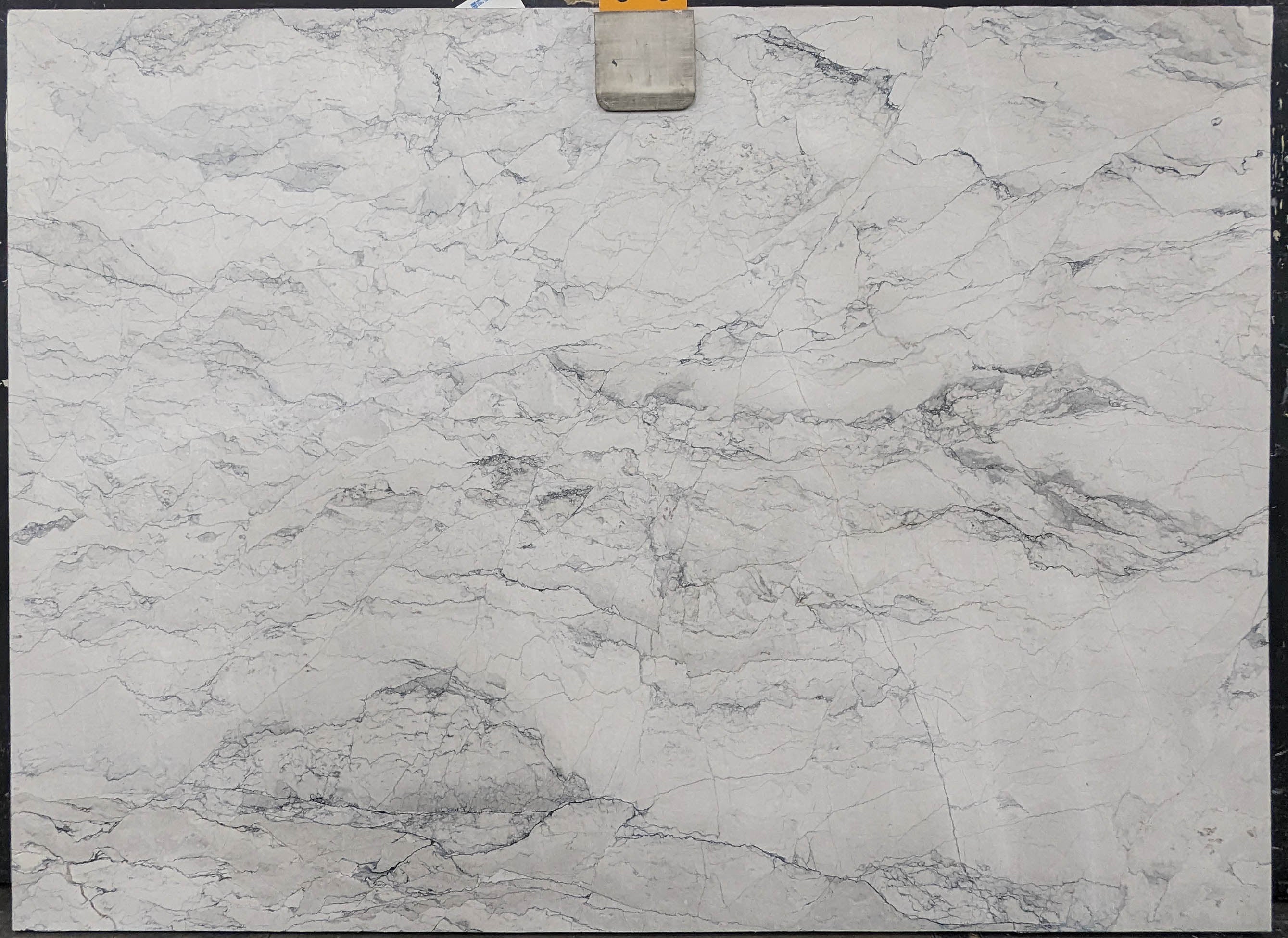 Bianco Nuvoloso Marble Slab 3/4  Honed Stone - P327#57 -  76x106 
