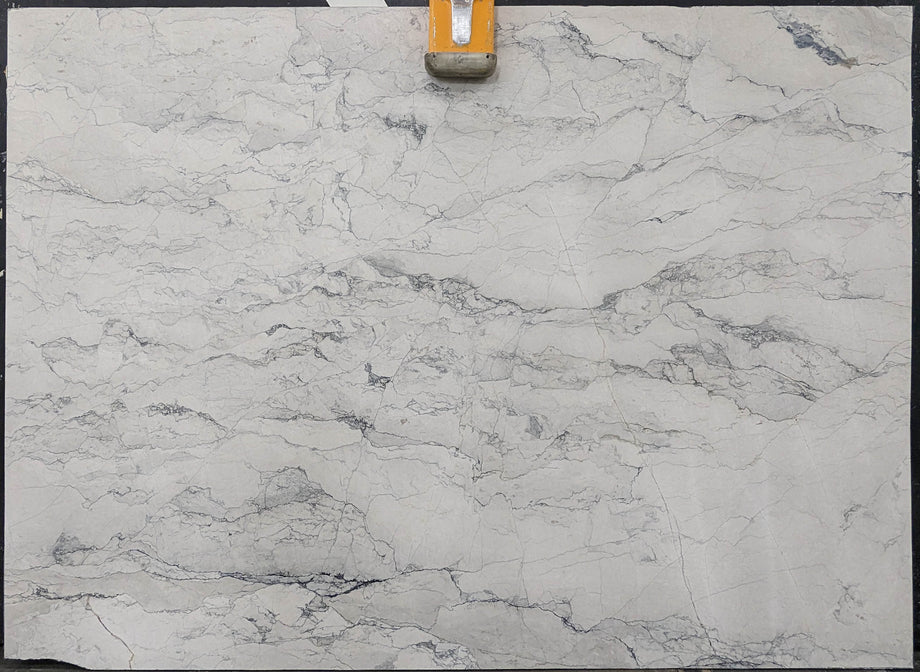  Bianco Nuvoloso Marble Slab 3/4  Honed Stone - P327#61 -  75x107 