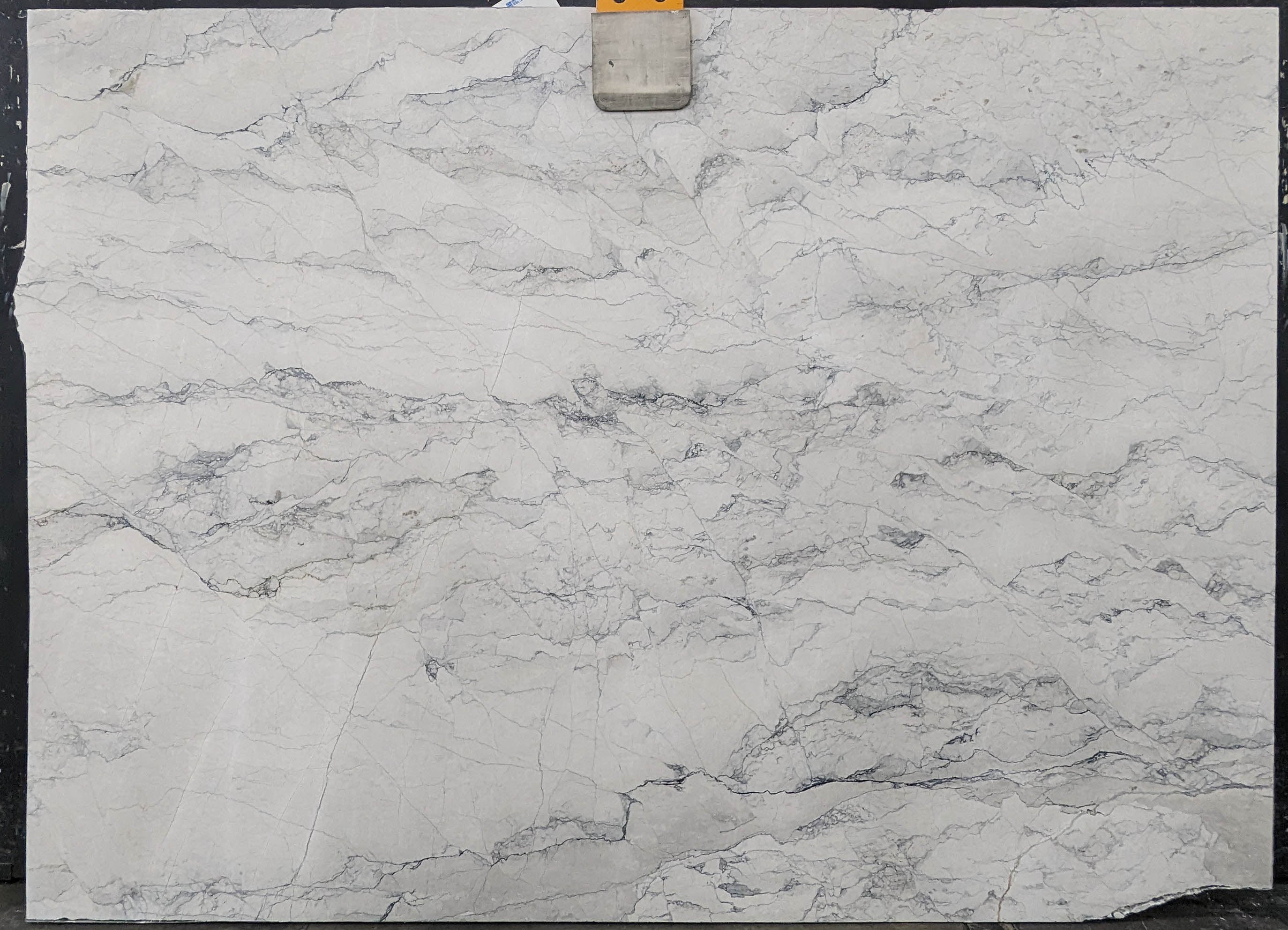  Bianco Nuvoloso Marble Slab 3/4  Honed Stone - P327#66 -  73x107 