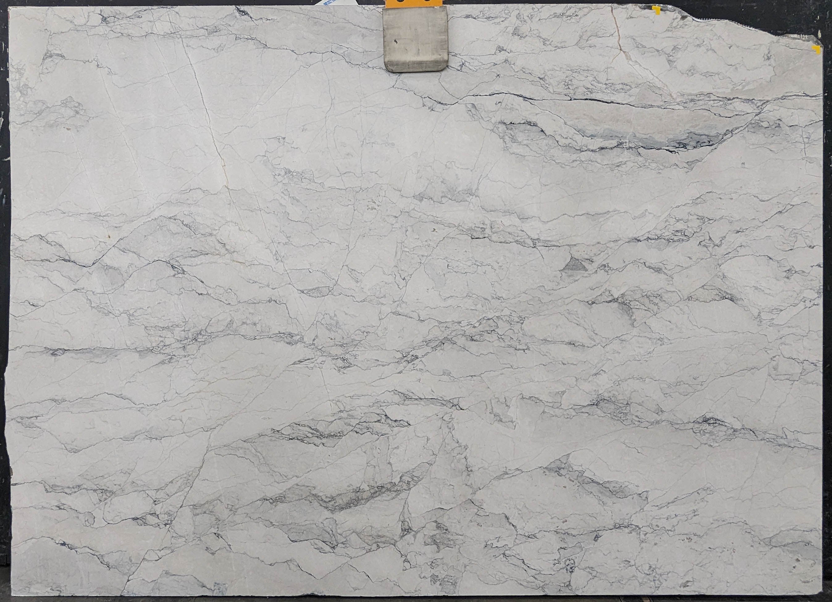  Bianco Nuvoloso Marble Slab 3/4  Honed Stone - P327#69 -  71x107 