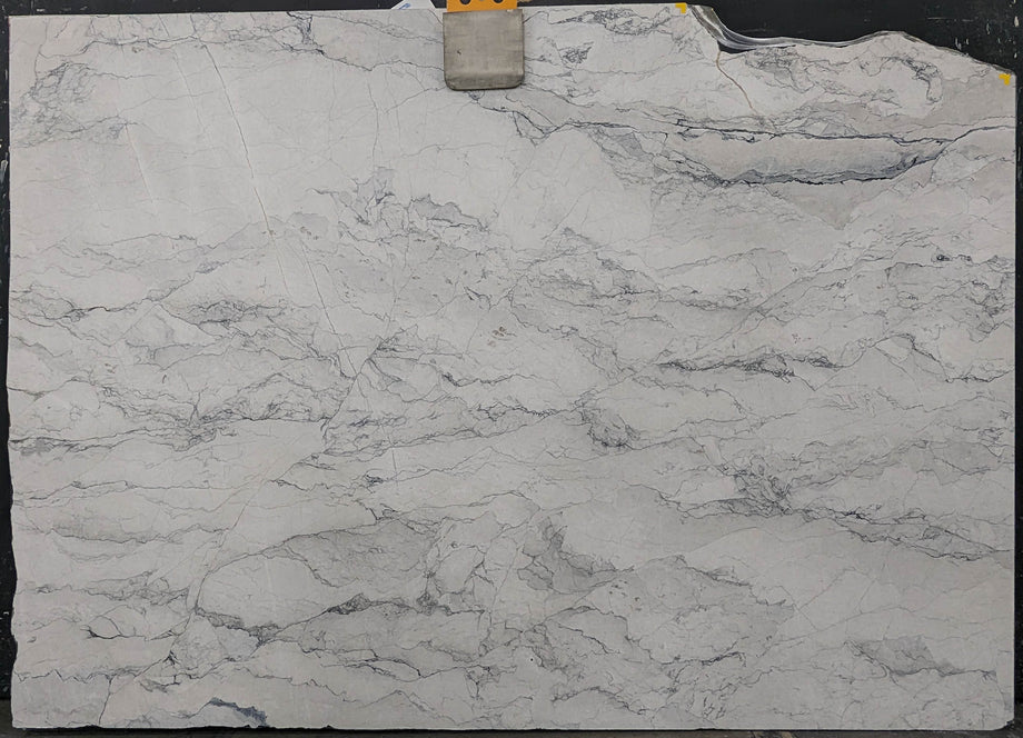  Bianco Nuvoloso Marble Slab 3/4  Honed Stone - P327#73 -  68x107 