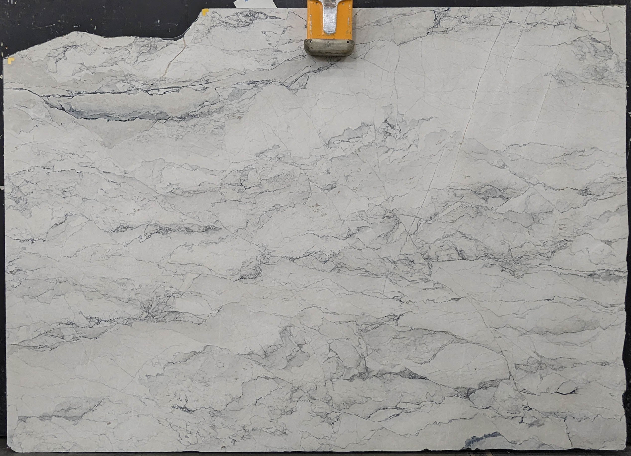  Bianco Nuvoloso Marble Slab 3/4  Honed Stone - P327#74 -  56x106 