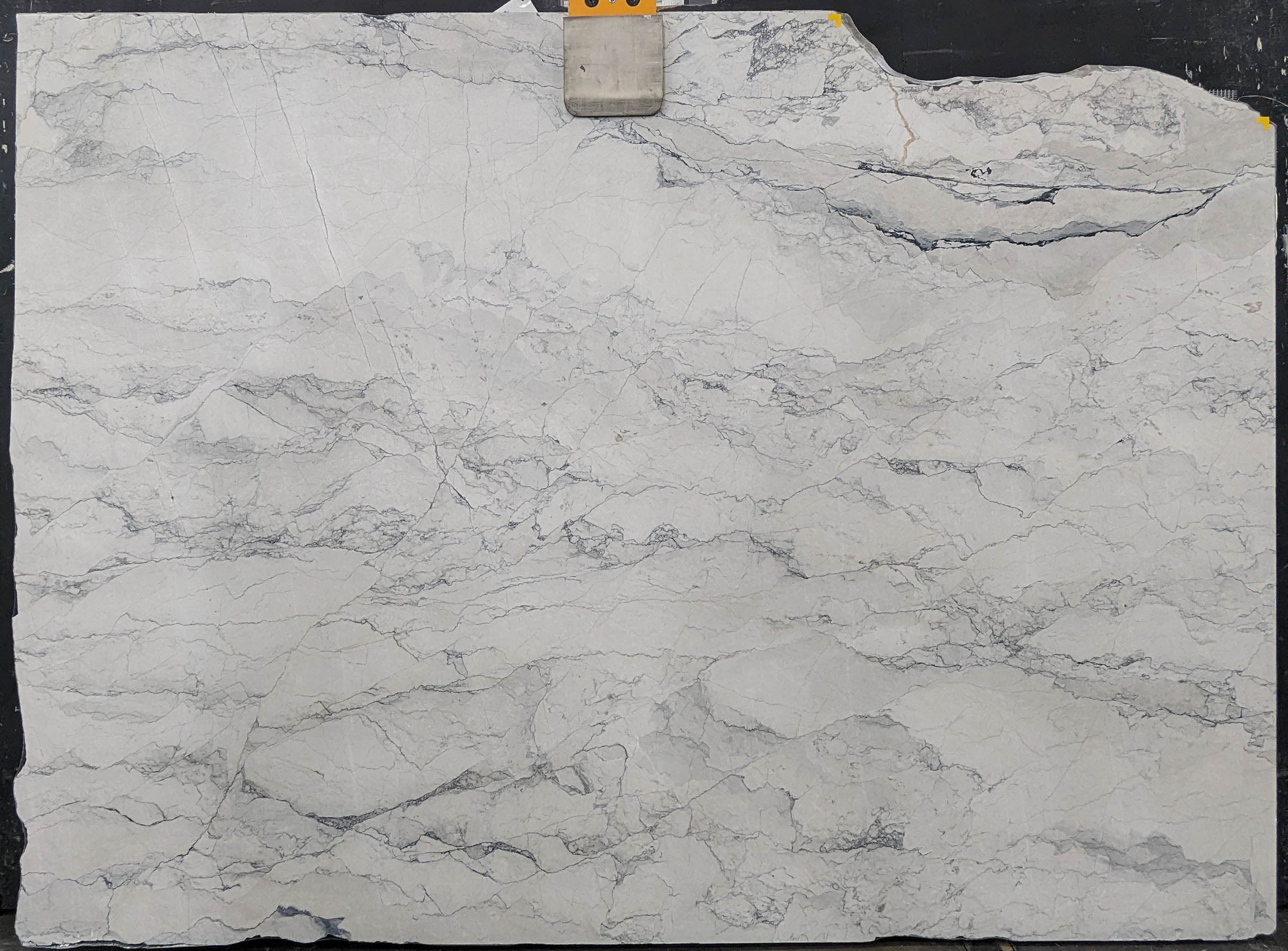  Bianco Nuvoloso Marble Slab 3/4  Honed Stone - P327#75 -  67x106 