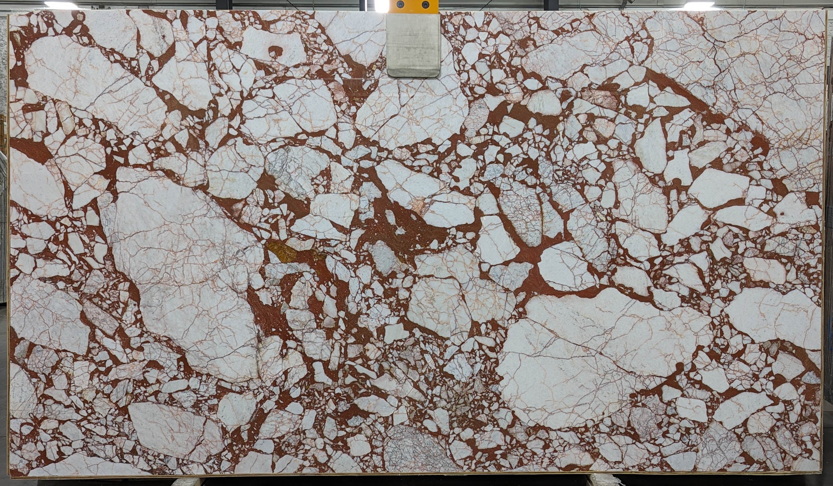  Calacatta Burgundy Marble Slab 3/4  Polished Stone - TM2210#08 -  VS 71X124 