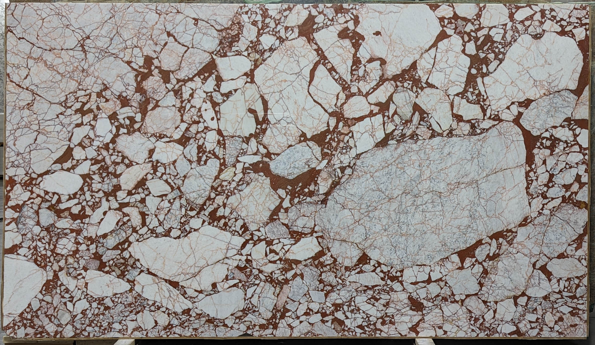  Calacatta%20Burgundy%20Marble%20Slab%203/4%22%20%20Polished%20Stone - TM2210#17 -  VS 71X124 