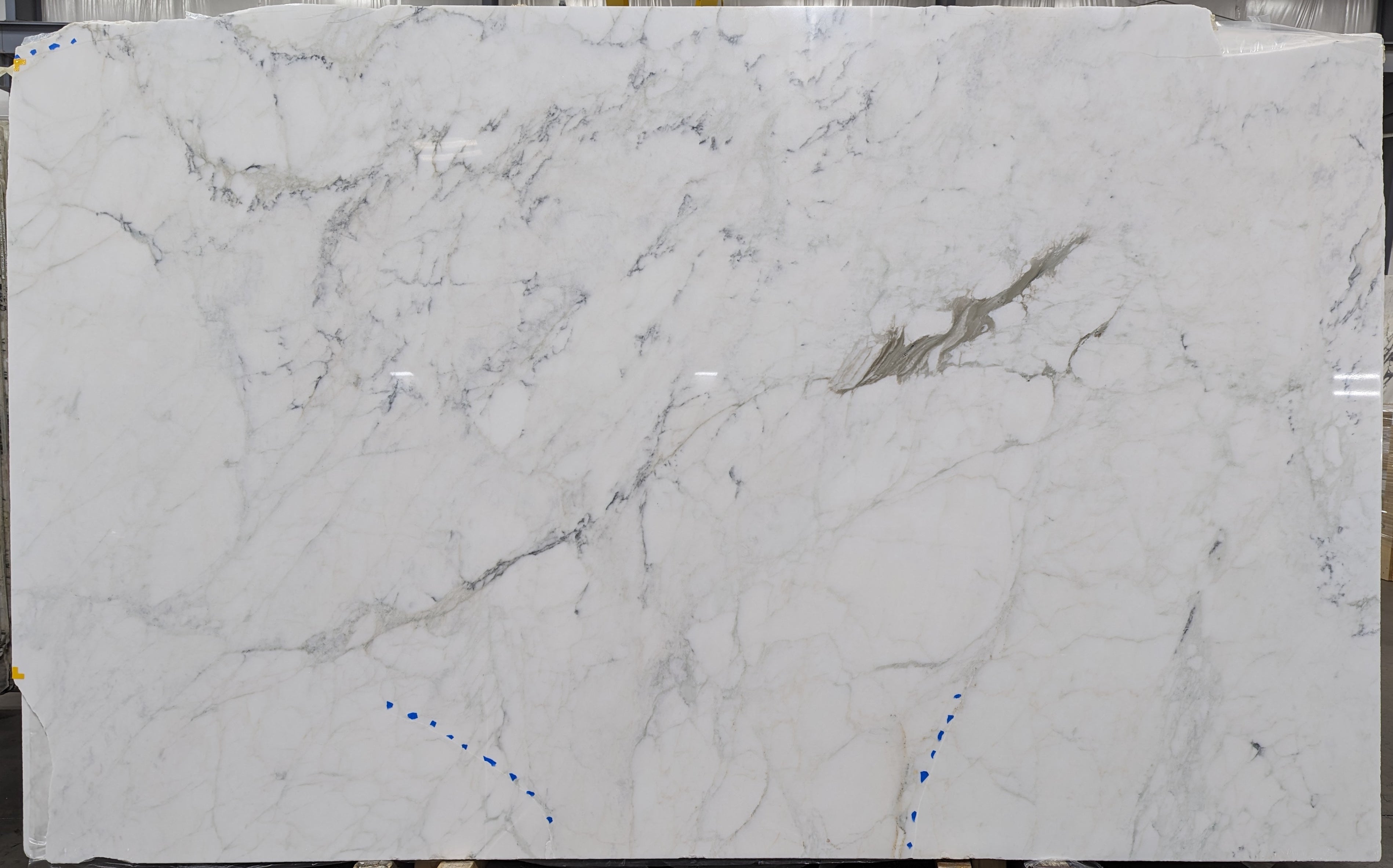  Calacatta Caldia Extra Marble Slab 3/4 - 56395#04 -  56X126 