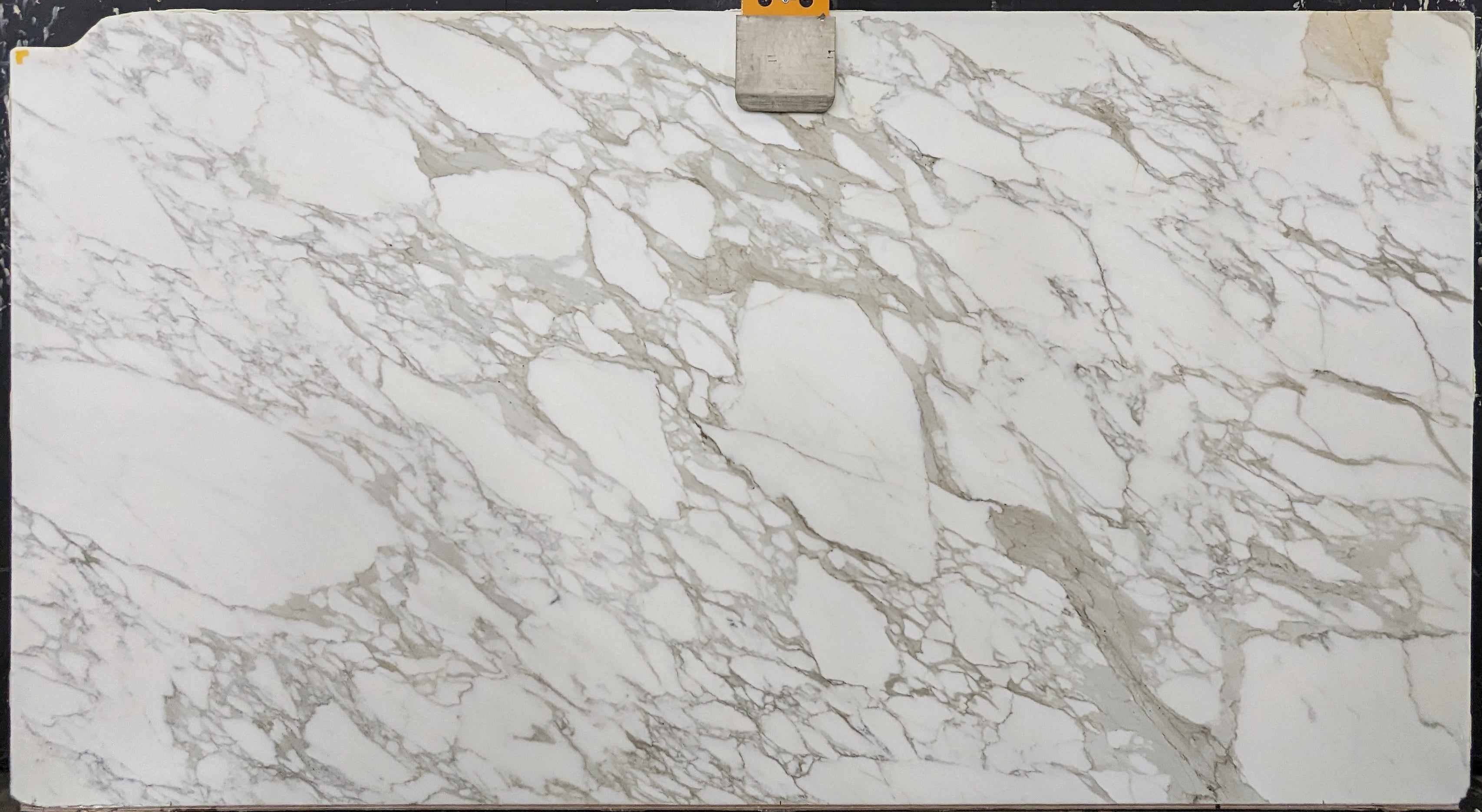  Calacatta Gold A1 Select Marble Slab 3/4 - 27547#25 -  64x124 