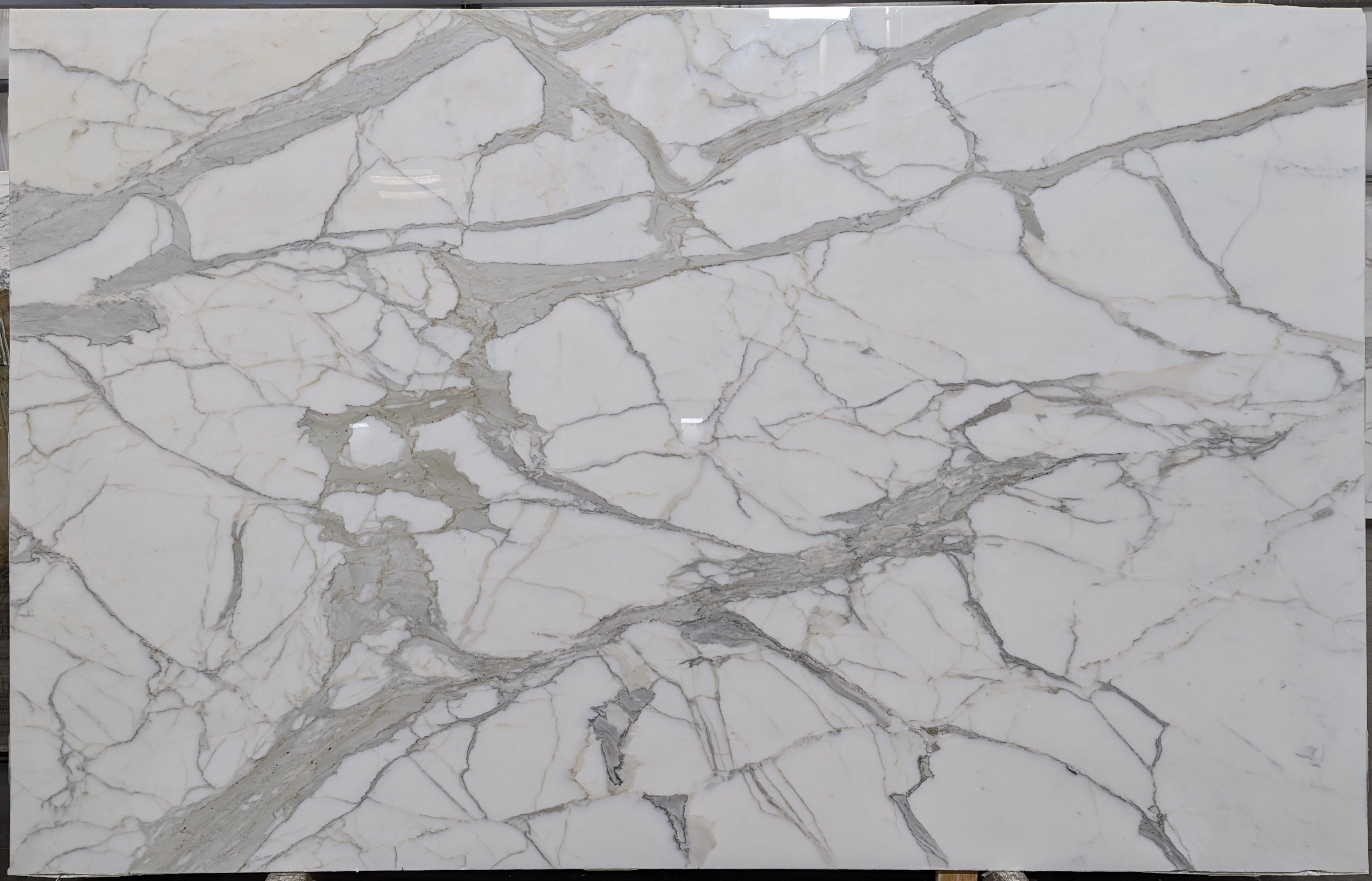  Calacatta Gold A1 Select Marble Slab 3/4 - 1953B#49 -  74x119 