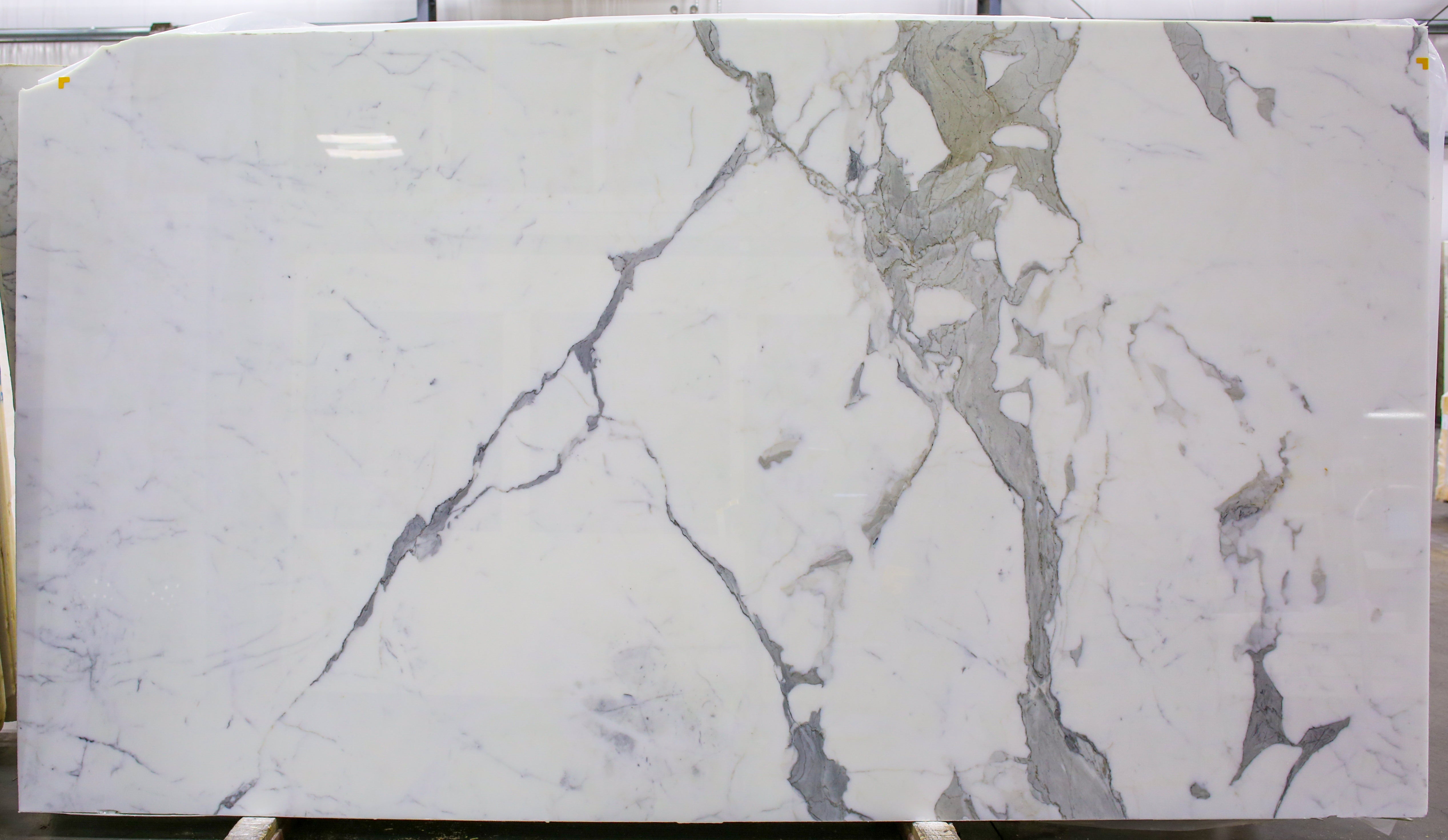  Calacatta Gold A1 Select Marble Slab 3/4 - AB0606A#25 -  67X134 