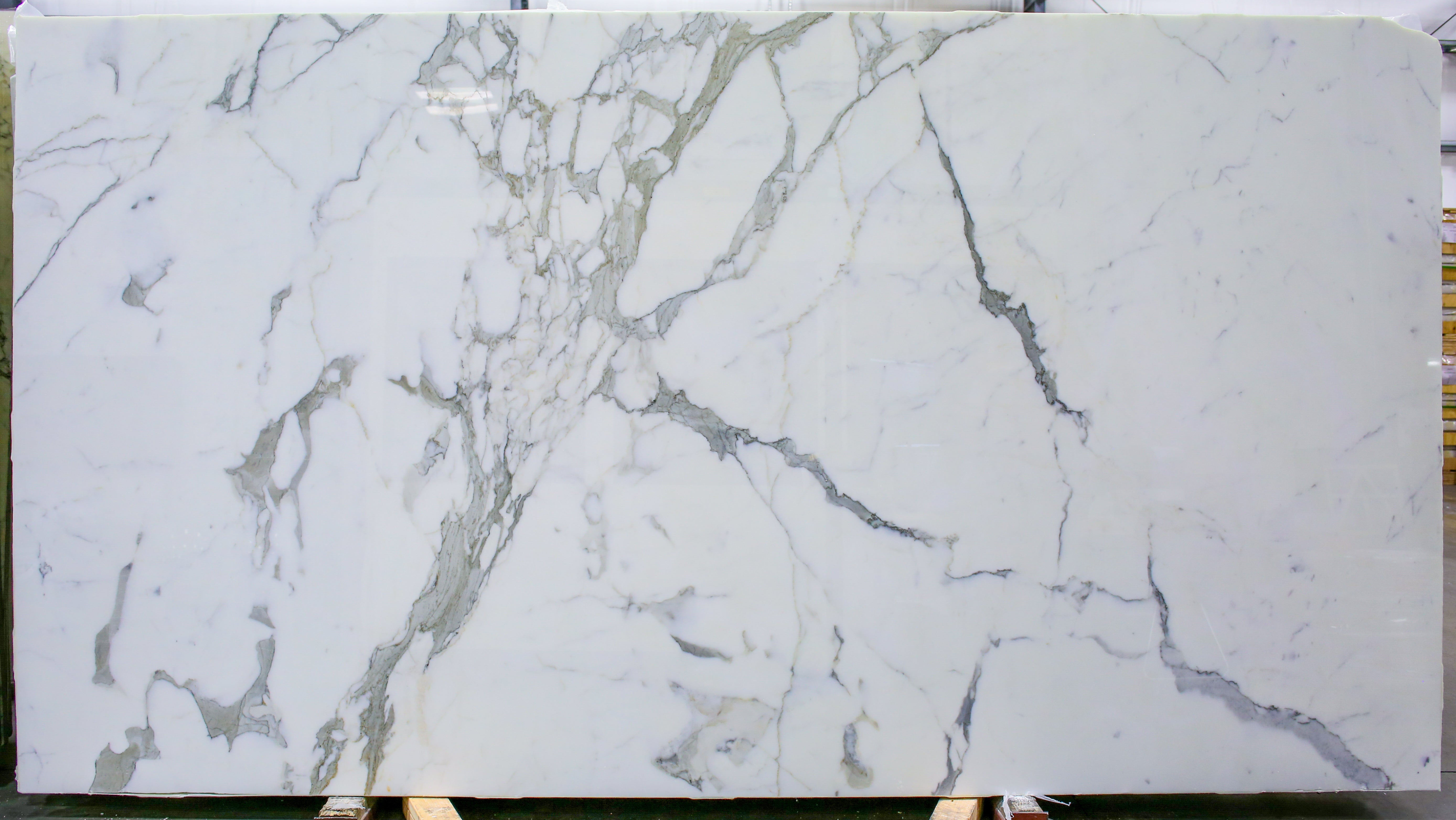  Calacatta Gold A1 Select Marble Slab 1-1/4 - AB0606B#68 -  70x135 