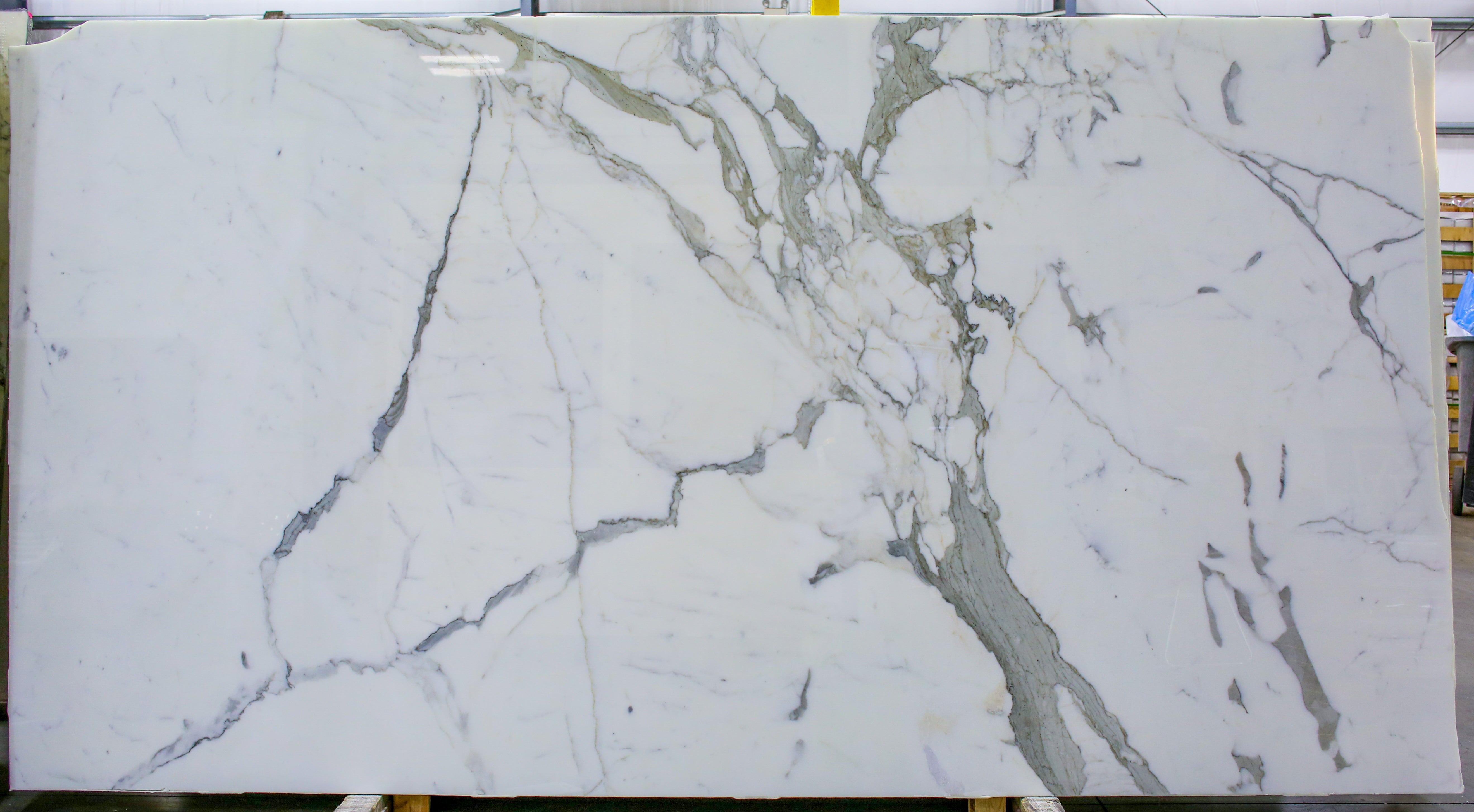  Calacatta Gold A1 Select Marble Slab 1-1/4 - AB0606B#73 -  70x135 