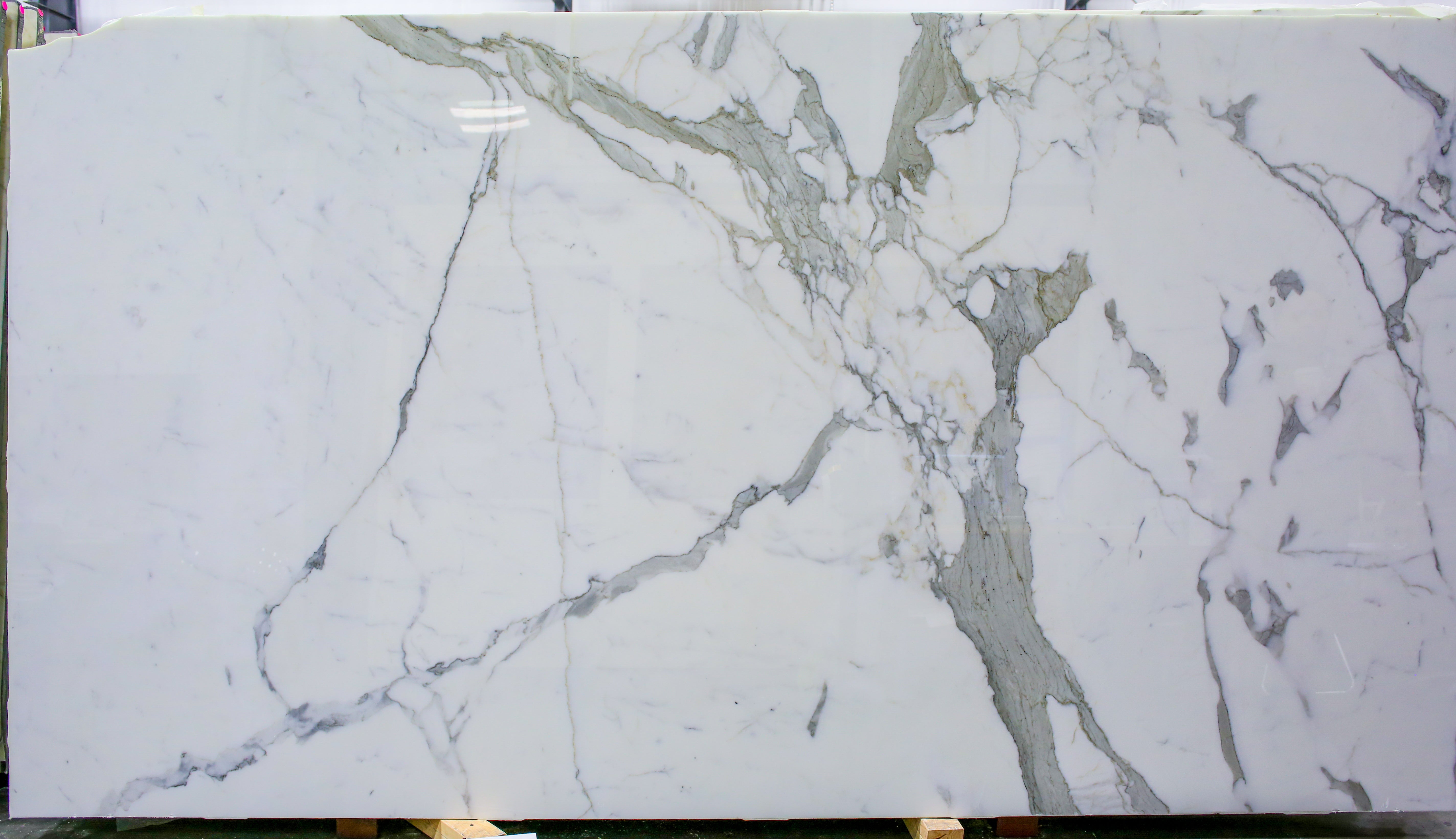  Calacatta Gold A1 Select Marble Slab 1-1/4 - AB0606B#75 -  70X135 