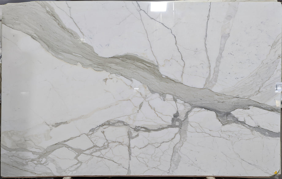  Calacatta Gold A2 Standard Marble Slab 3/4 - PLST722#35 -  *74X122 