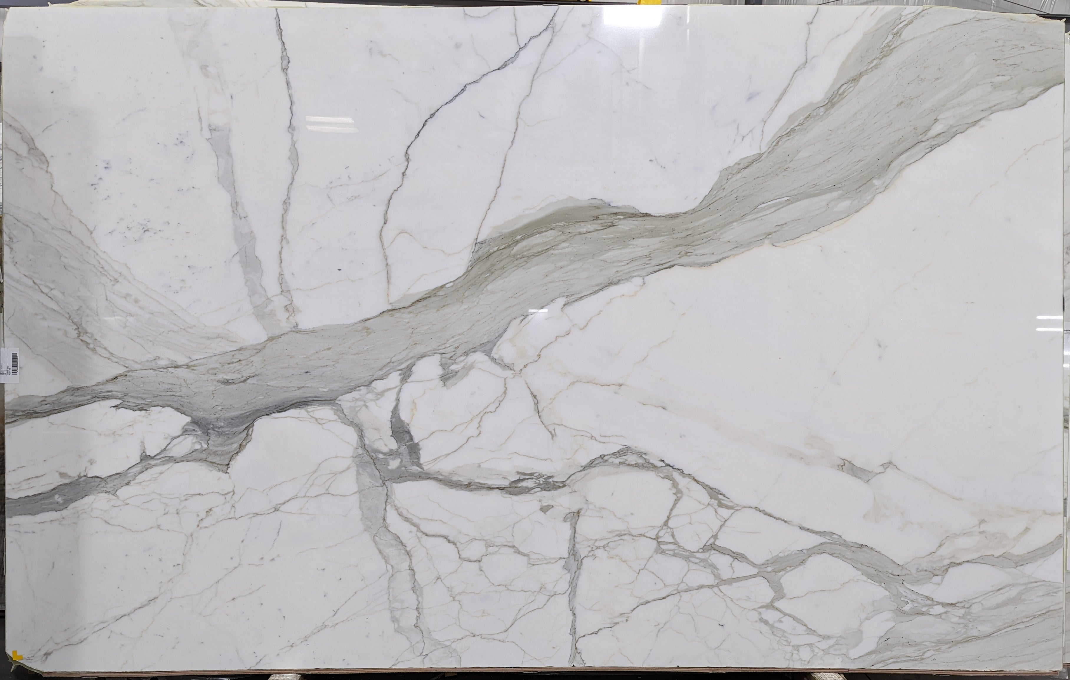  Calacatta Gold A2 Standard Marble Slab 3/4 - PLST722#36 -  *74X122 