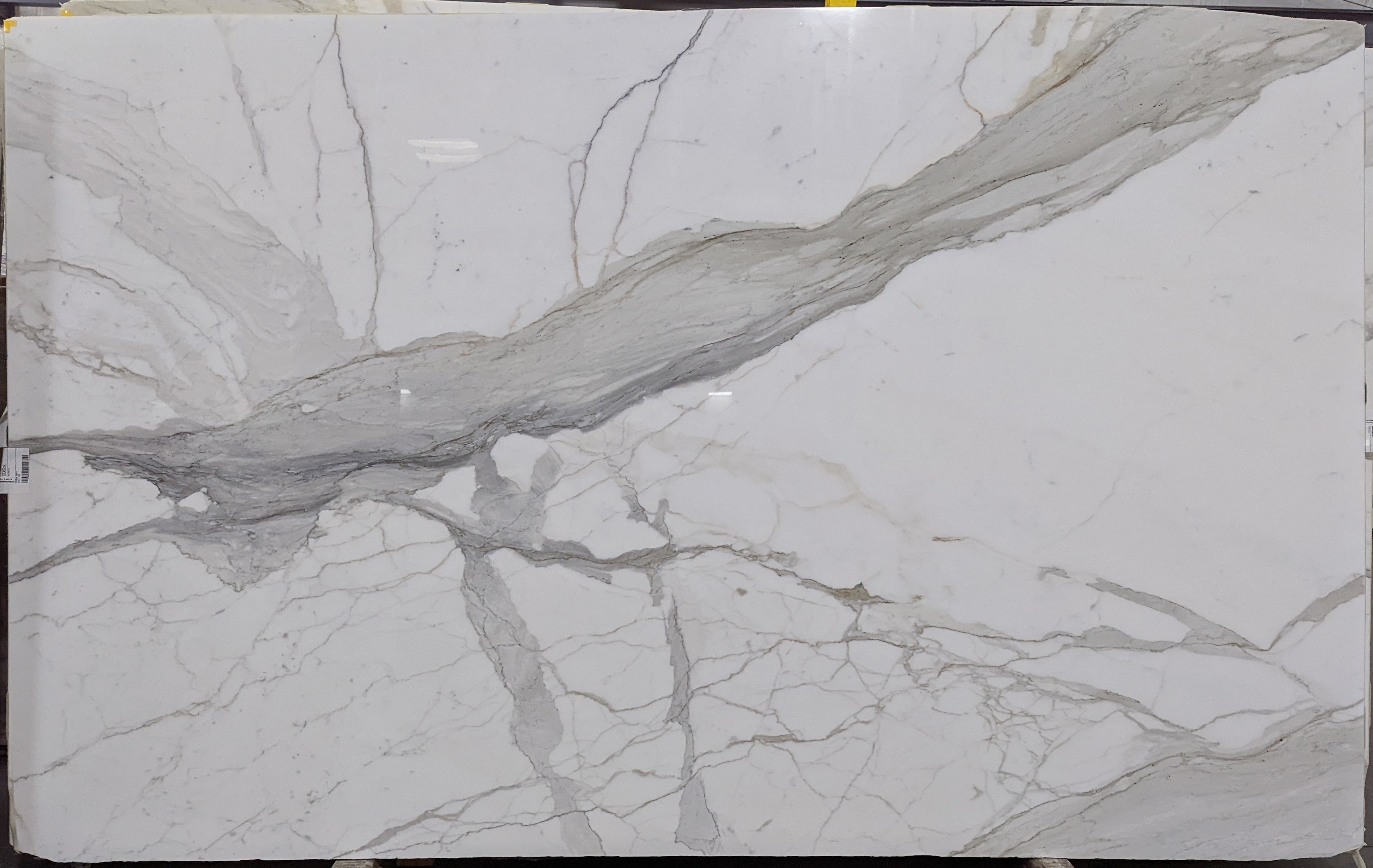  Calacatta Gold A2 Standard Marble Slab 3/4 - PLST722#50 -  *74X123 