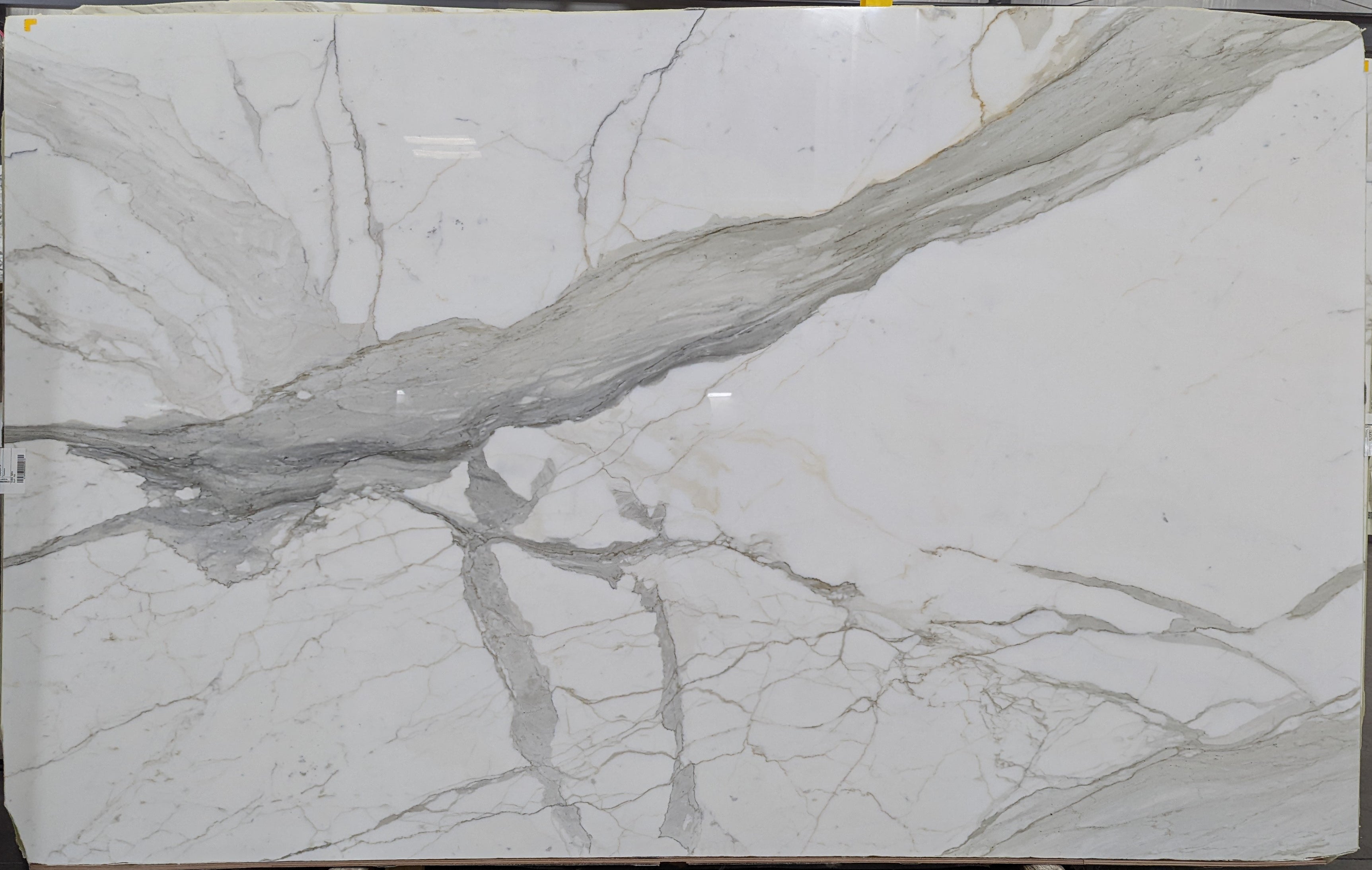  Calacatta Gold A2 Standard Marble Slab 3/4 - PLST722#52 -  75X122 